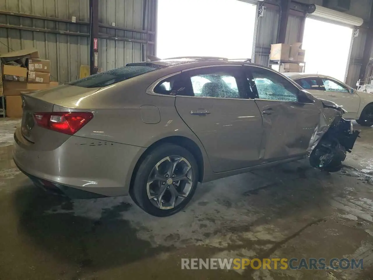 3 Photograph of a damaged car 1G1ZD5ST8RF126609 CHEVROLET MALIBU 2024