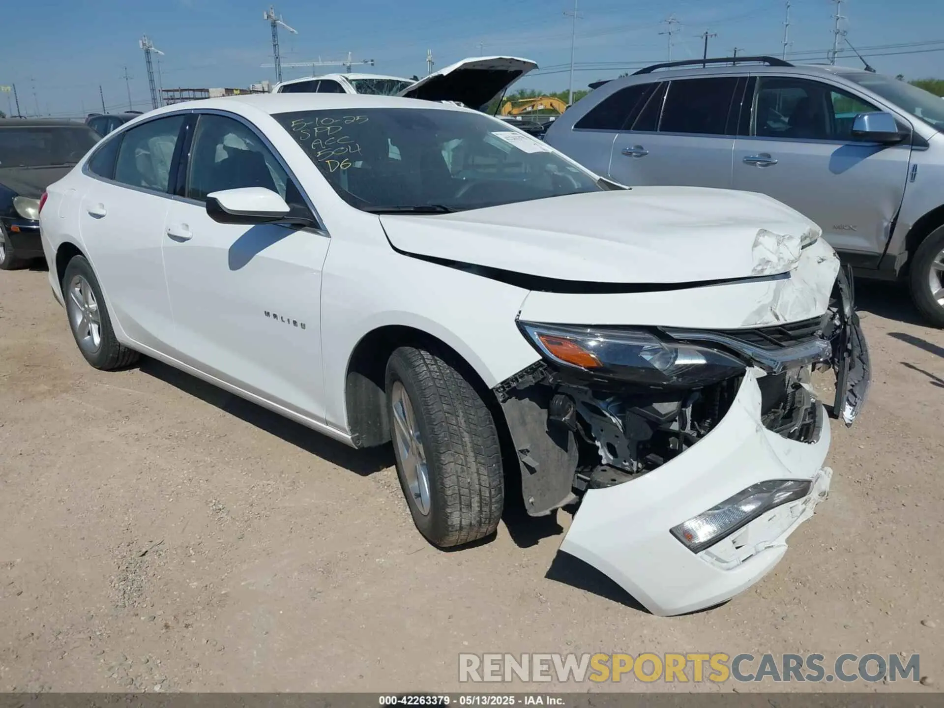 1 Photograph of a damaged car 1G1ZD5ST8RF130174 CHEVROLET MALIBU 2024
