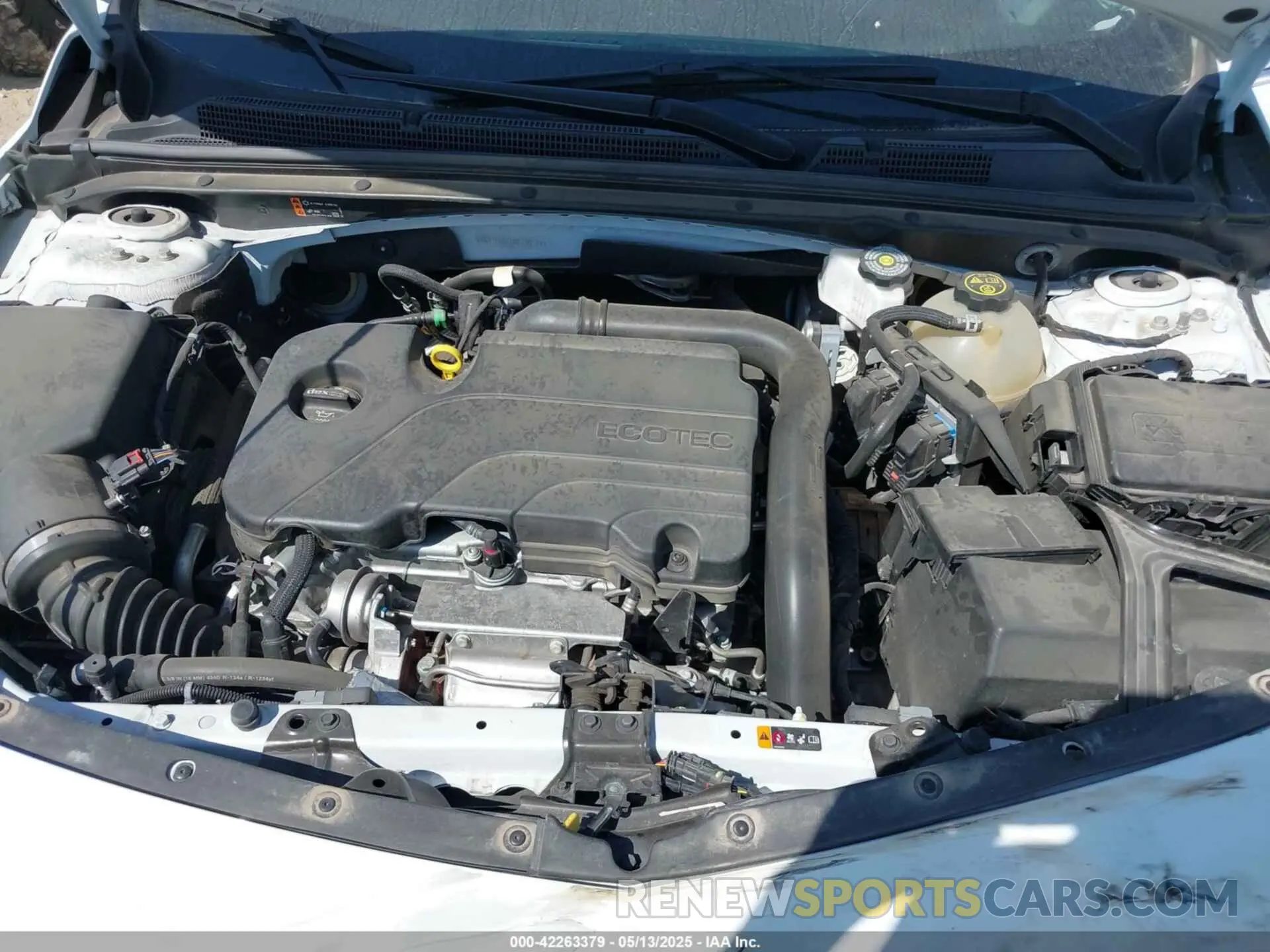 10 Photograph of a damaged car 1G1ZD5ST8RF130174 CHEVROLET MALIBU 2024