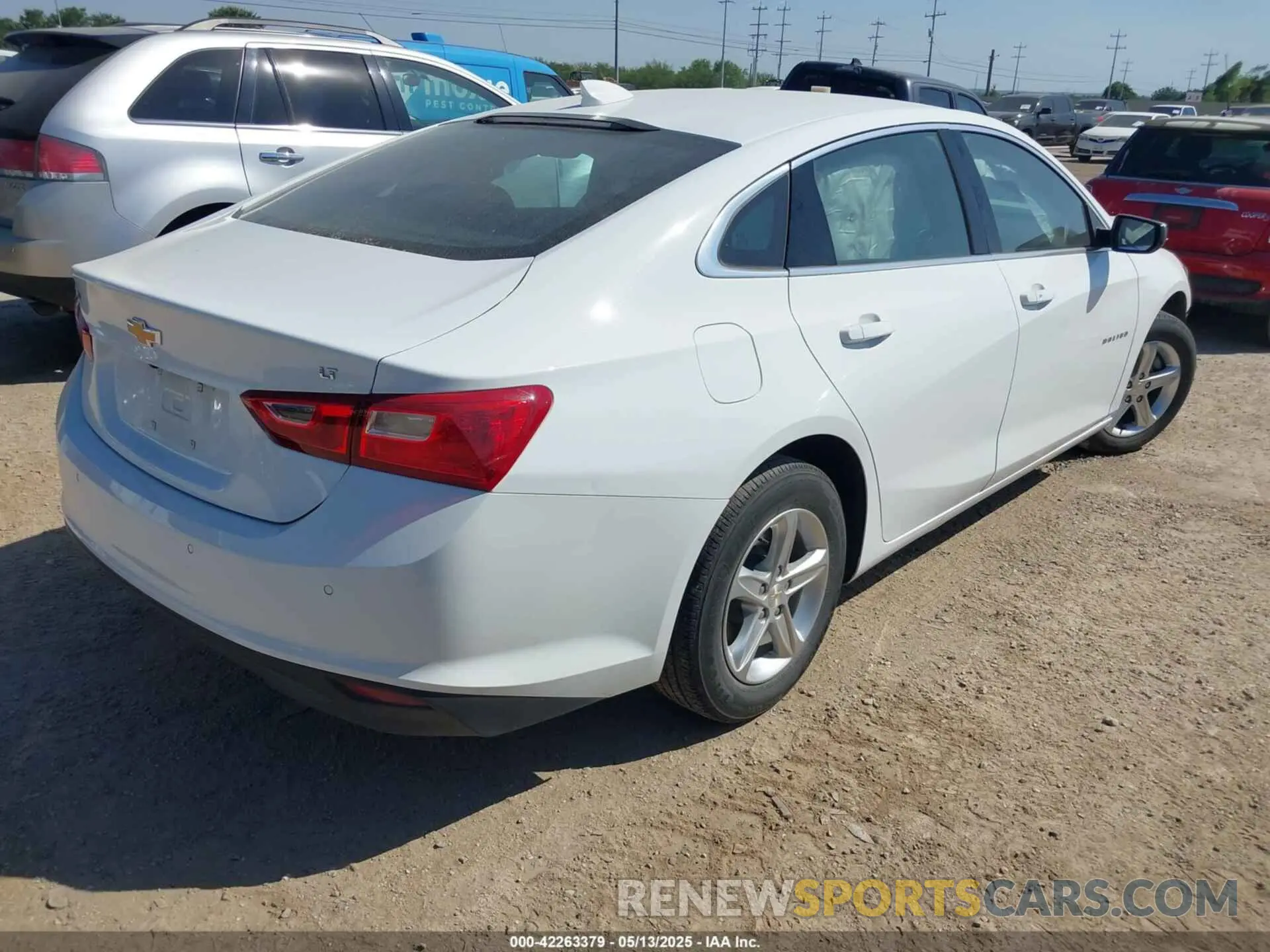 4 Photograph of a damaged car 1G1ZD5ST8RF130174 CHEVROLET MALIBU 2024