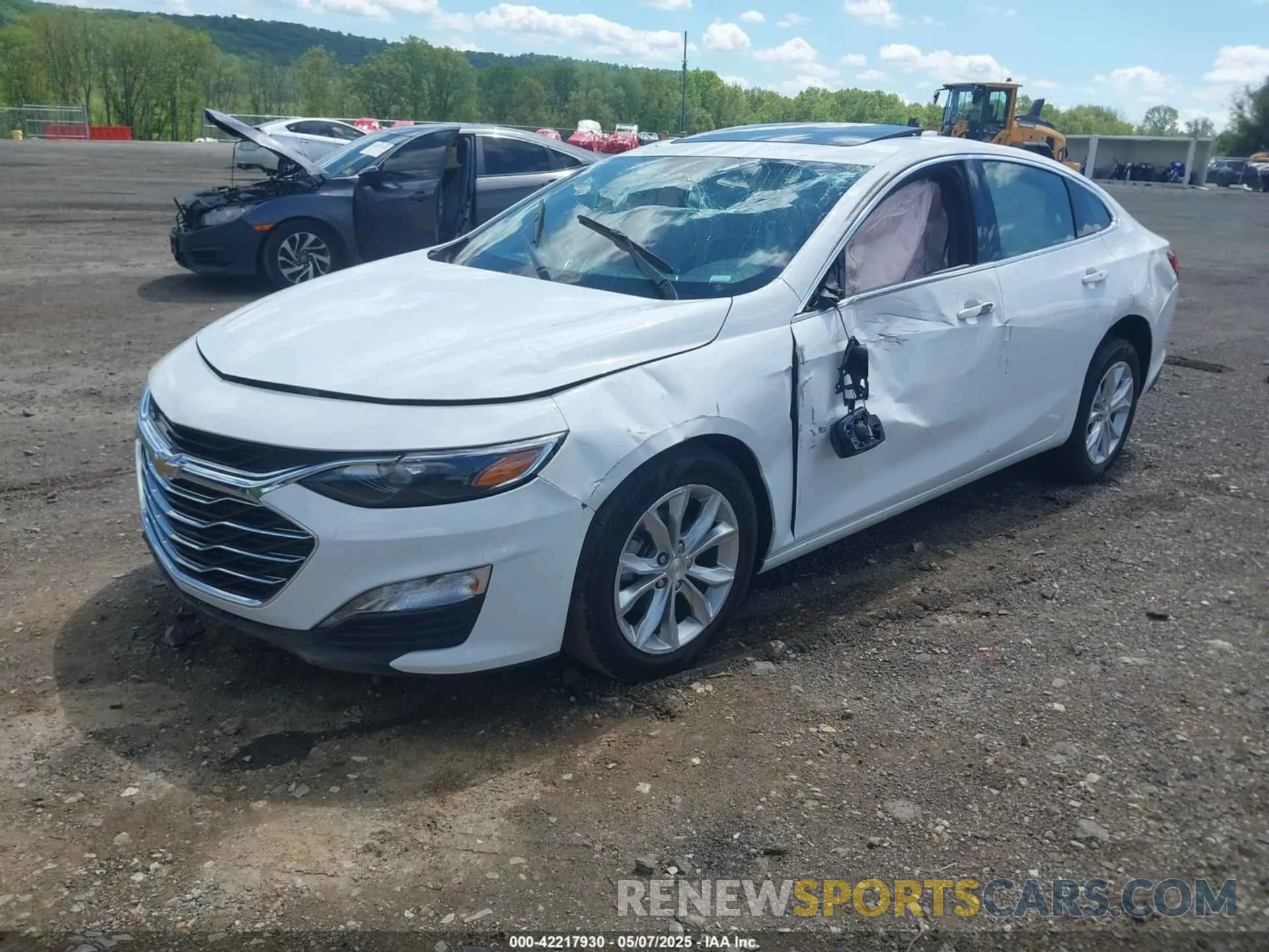 2 Photograph of a damaged car 1G1ZD5ST8RF131227 CHEVROLET MALIBU 2024