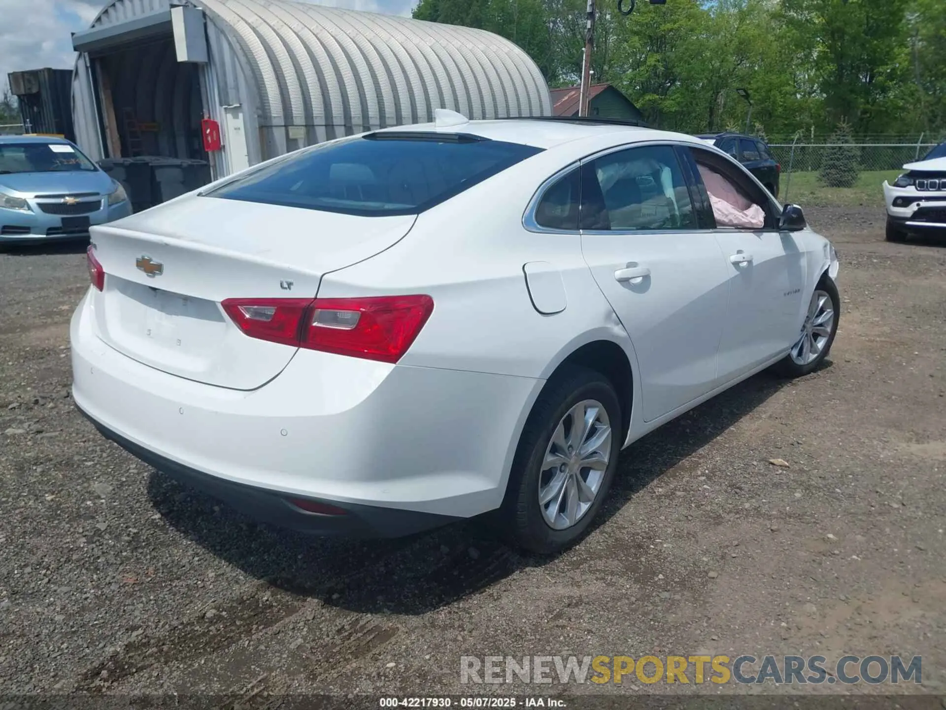 4 Photograph of a damaged car 1G1ZD5ST8RF131227 CHEVROLET MALIBU 2024