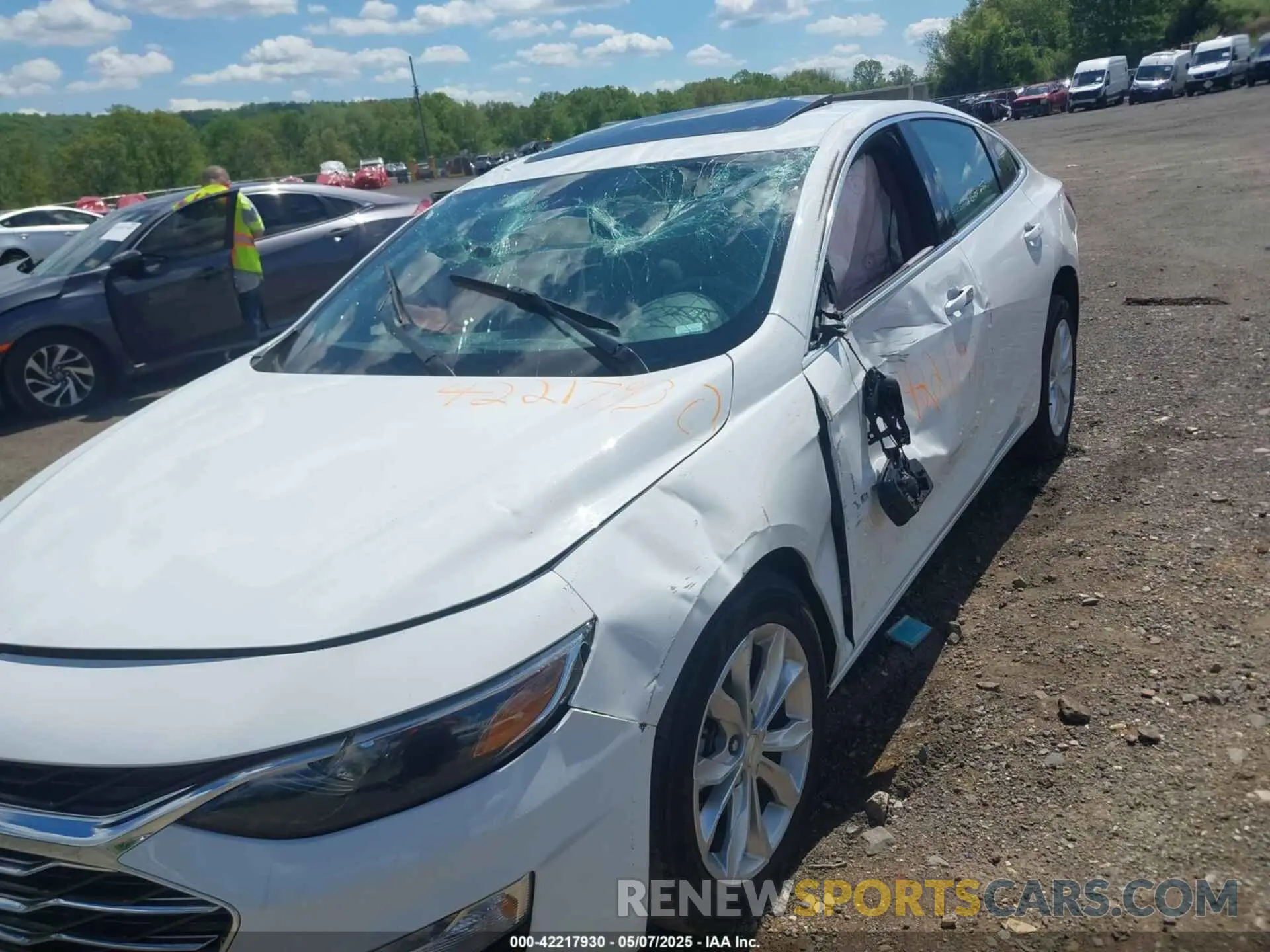 6 Photograph of a damaged car 1G1ZD5ST8RF131227 CHEVROLET MALIBU 2024