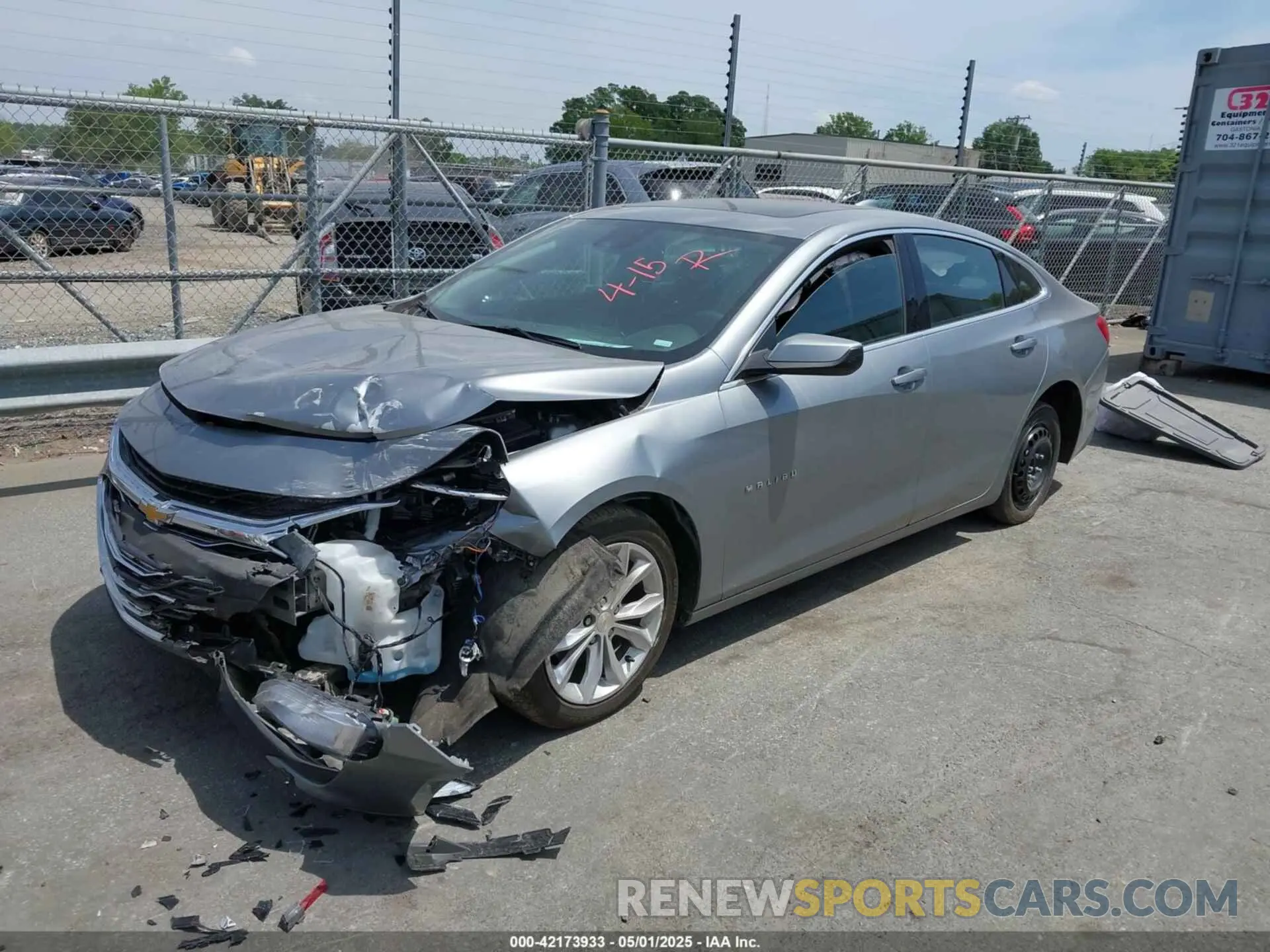 2 Photograph of a damaged car 1G1ZD5ST8RF136492 CHEVROLET MALIBU 2024