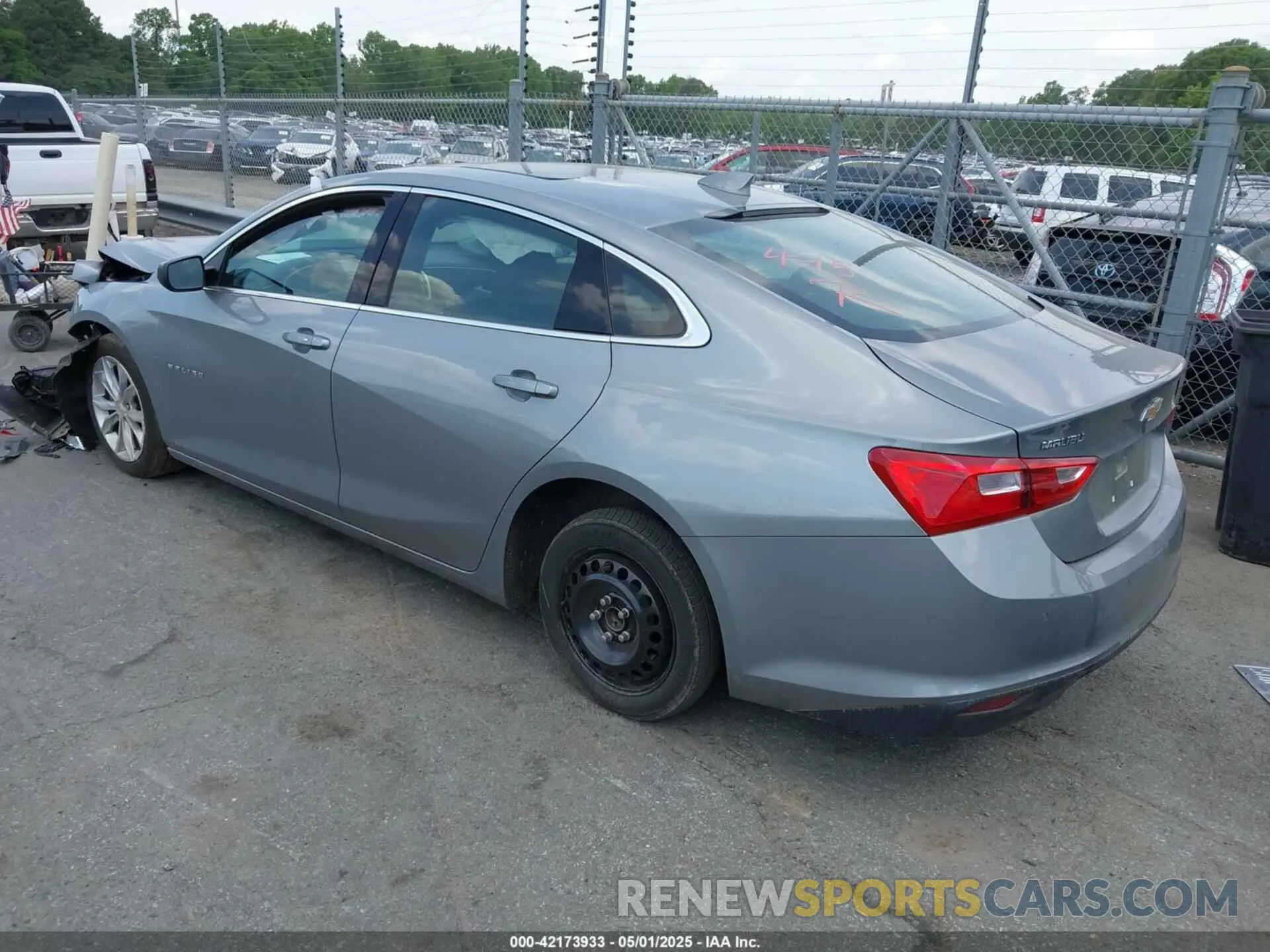 3 Photograph of a damaged car 1G1ZD5ST8RF136492 CHEVROLET MALIBU 2024