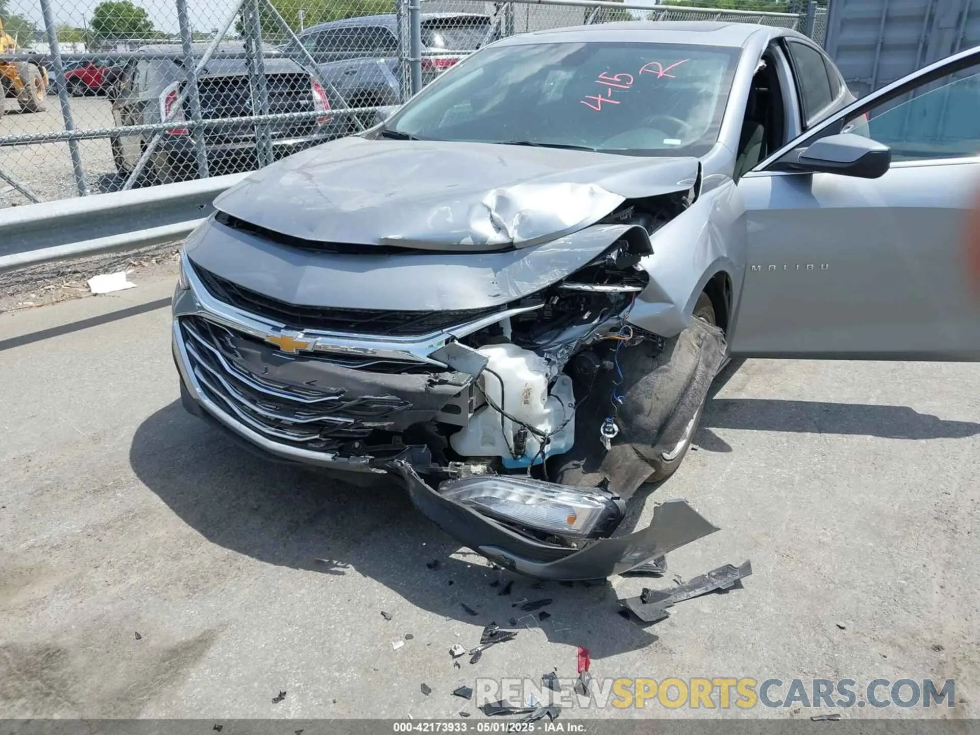 6 Photograph of a damaged car 1G1ZD5ST8RF136492 CHEVROLET MALIBU 2024