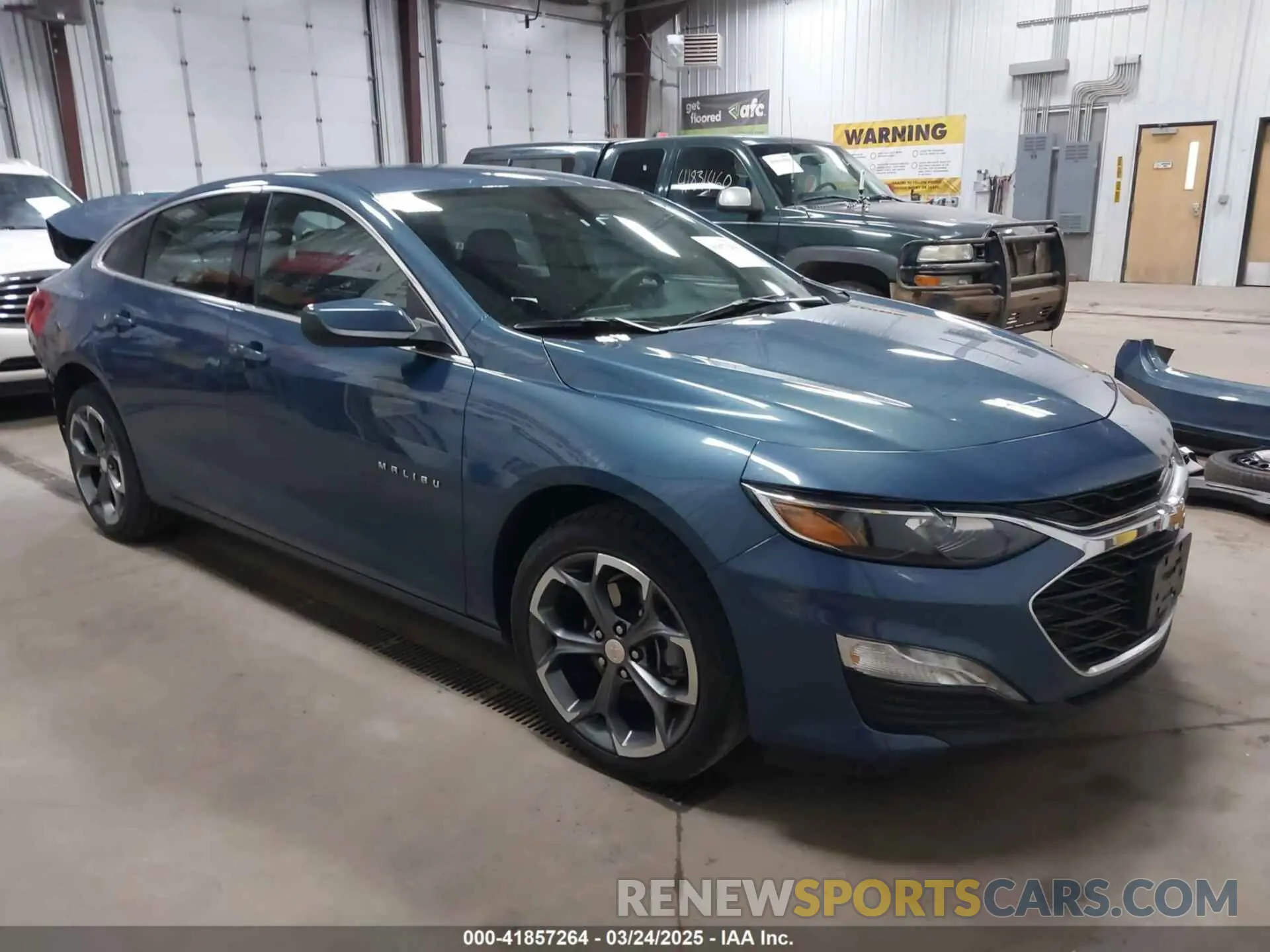 1 Photograph of a damaged car 1G1ZD5ST8RF139960 CHEVROLET MALIBU 2024