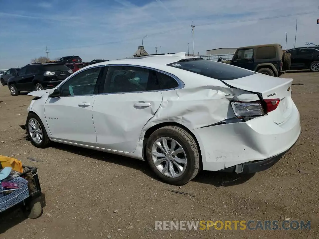 2 Photograph of a damaged car 1G1ZD5ST8RF170397 CHEVROLET MALIBU 2024