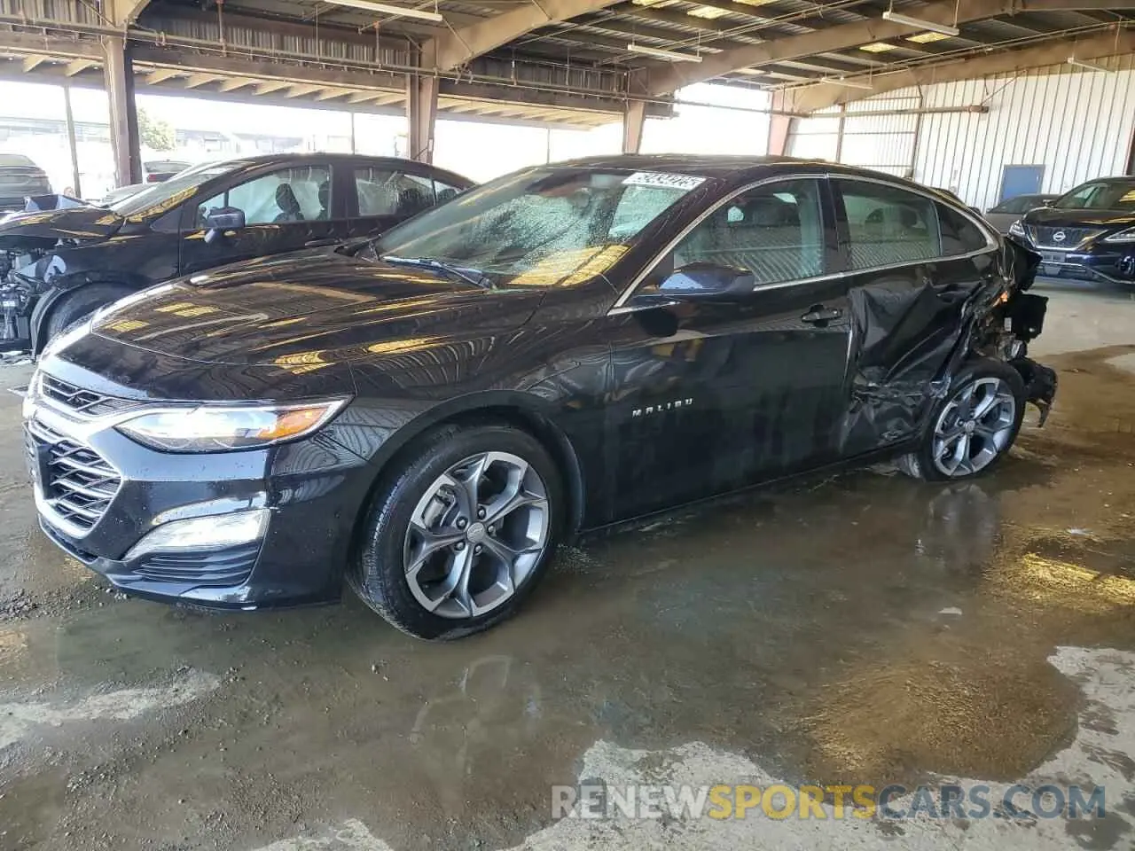 1 Photograph of a damaged car 1G1ZD5ST8RF175504 CHEVROLET MALIBU 2024