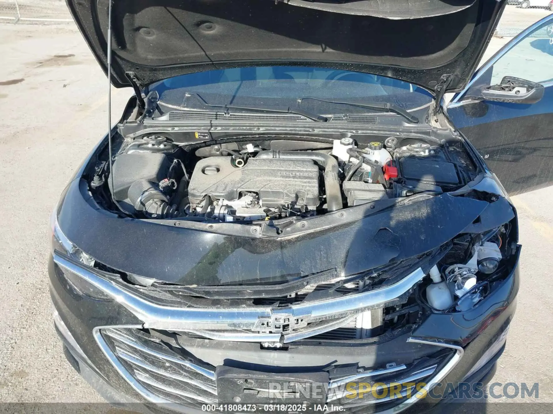 10 Photograph of a damaged car 1G1ZD5ST8RF177513 CHEVROLET MALIBU 2024