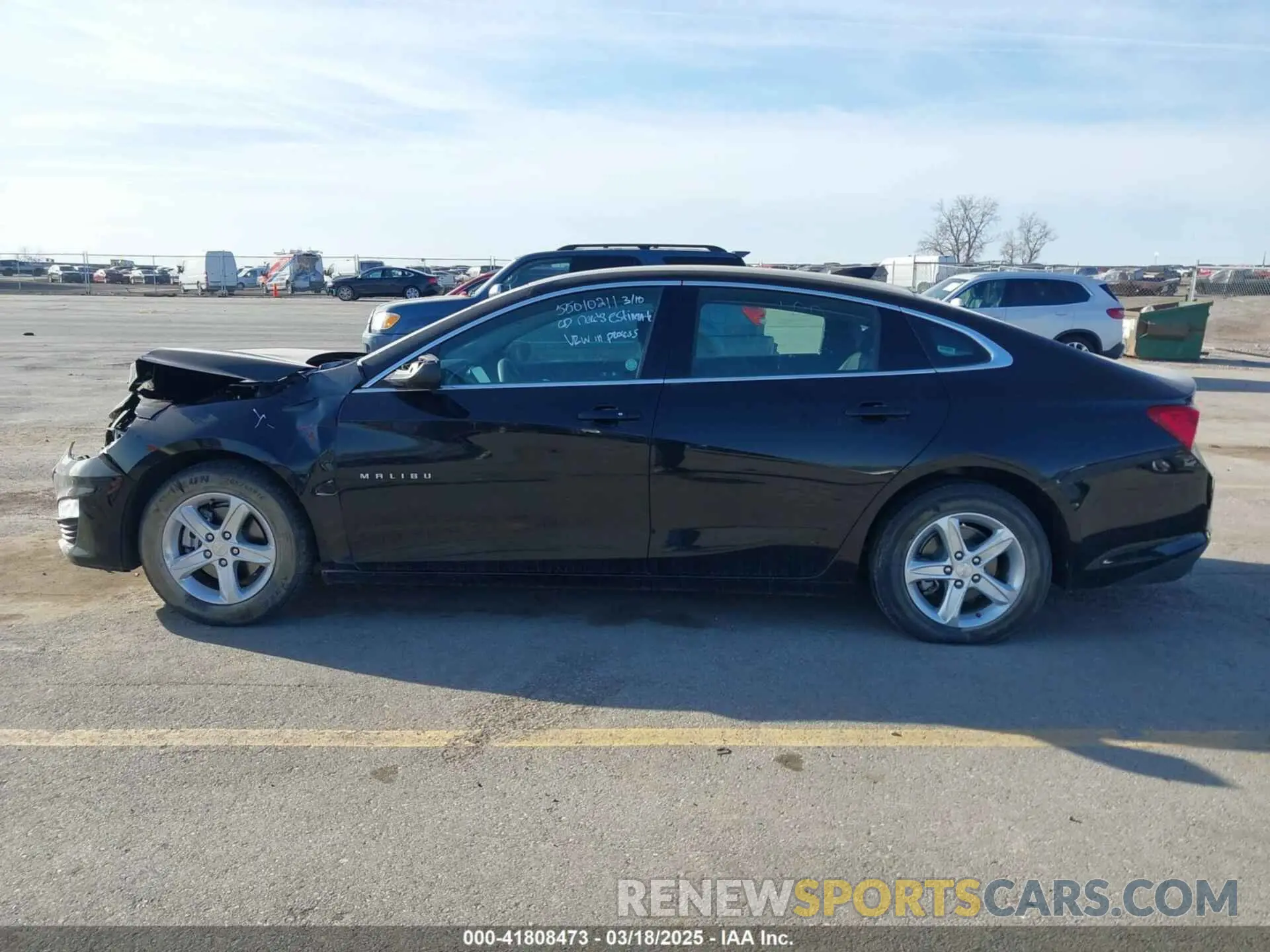 14 Photograph of a damaged car 1G1ZD5ST8RF177513 CHEVROLET MALIBU 2024