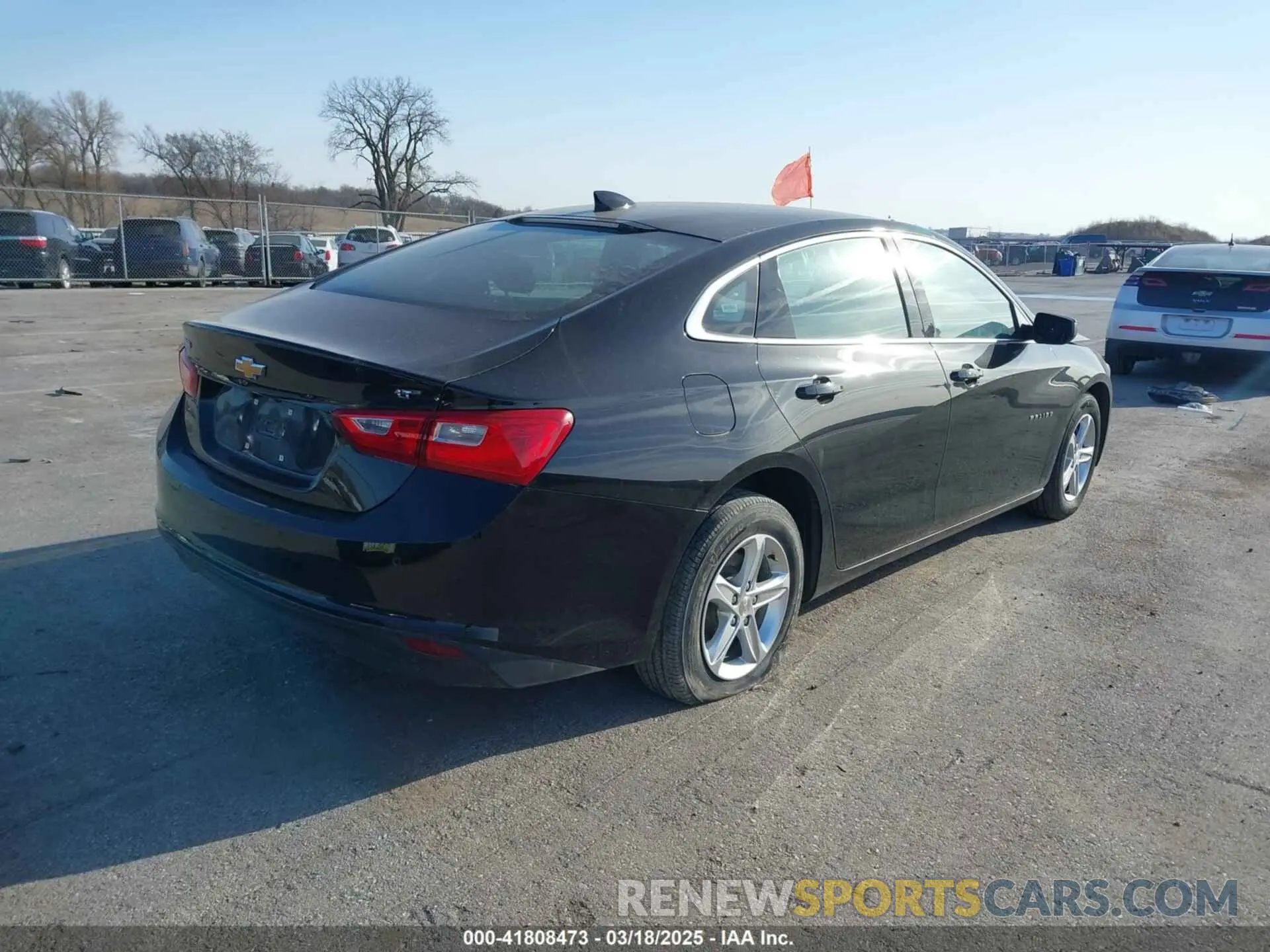 4 Photograph of a damaged car 1G1ZD5ST8RF177513 CHEVROLET MALIBU 2024