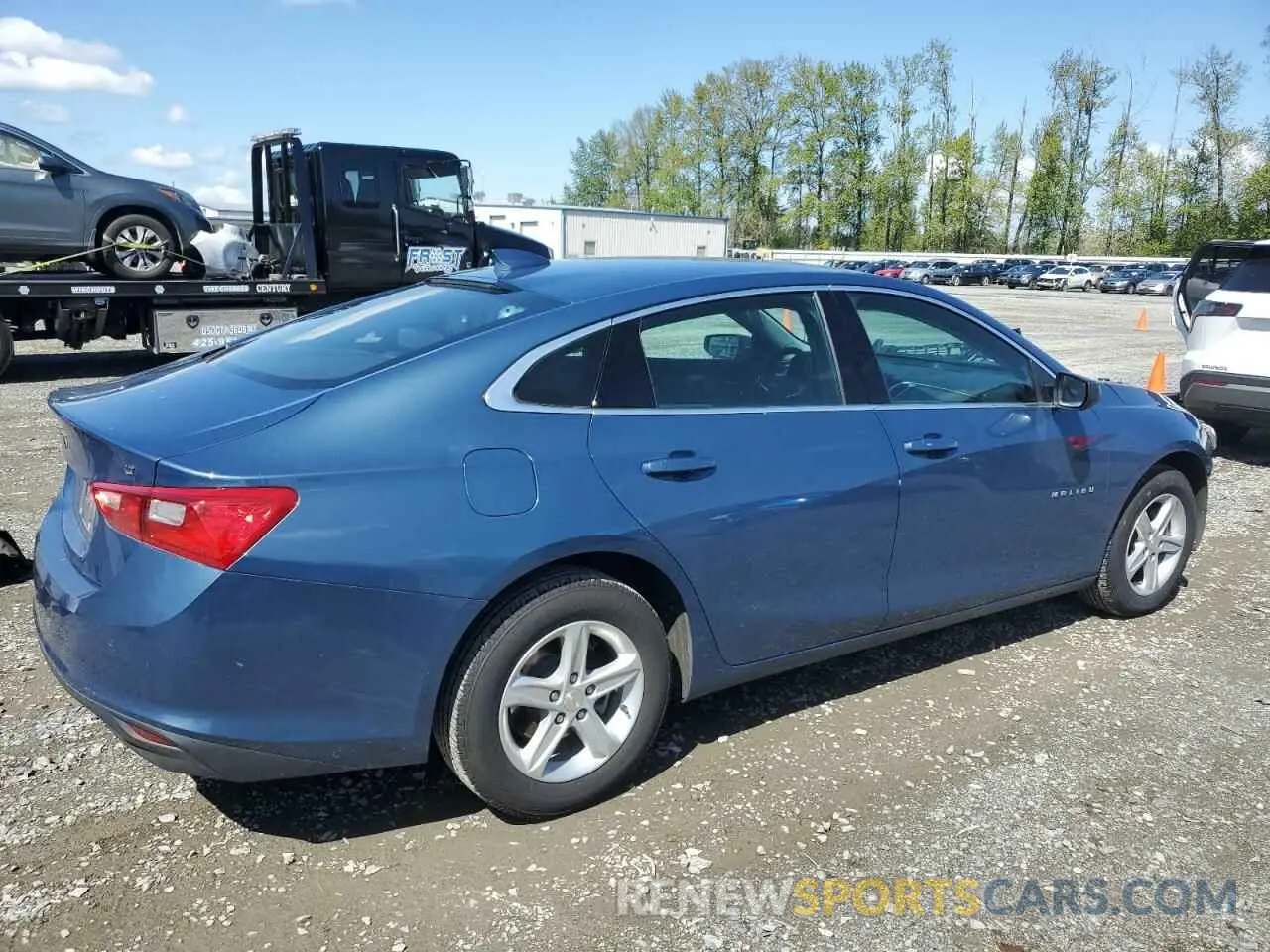 3 Photograph of a damaged car 1G1ZD5ST8RF184624 CHEVROLET MALIBU 2024