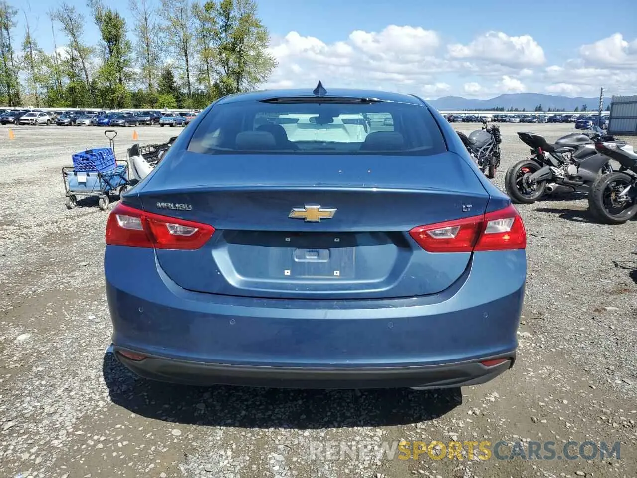 6 Photograph of a damaged car 1G1ZD5ST8RF184624 CHEVROLET MALIBU 2024