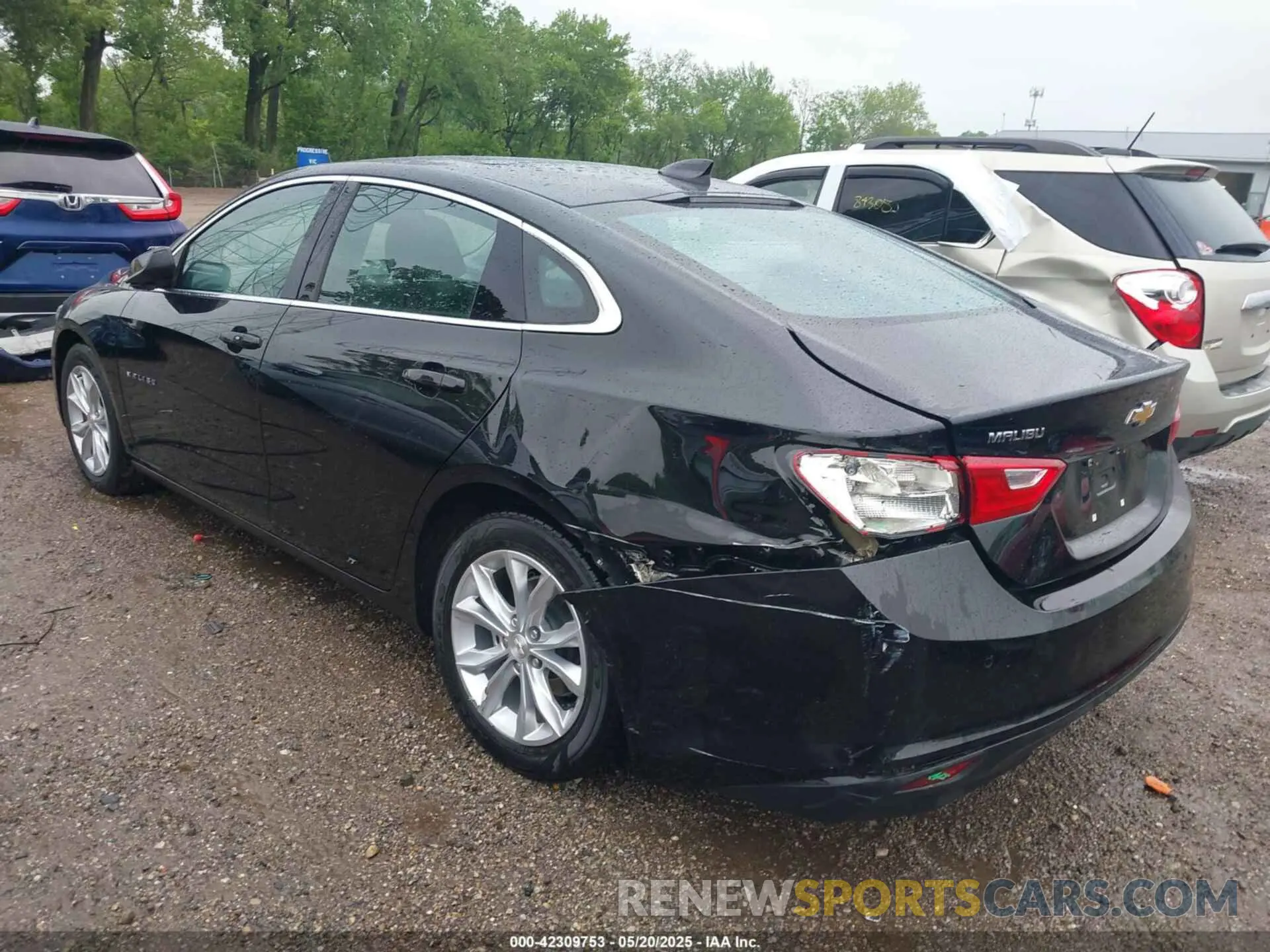 3 Photograph of a damaged car 1G1ZD5ST8RF209067 CHEVROLET MALIBU 2024