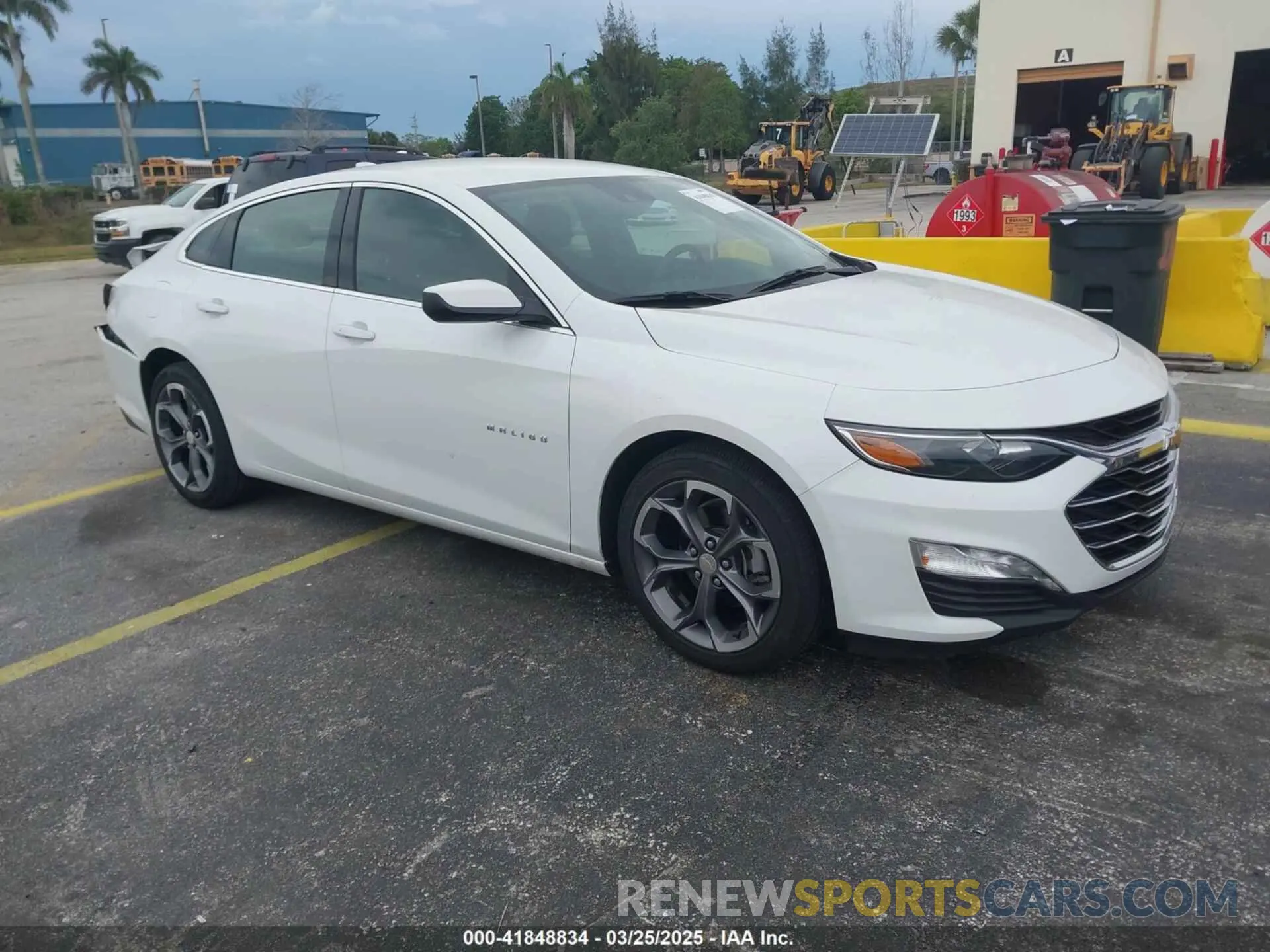 1 Photograph of a damaged car 1G1ZD5ST8RF222126 CHEVROLET MALIBU 2024