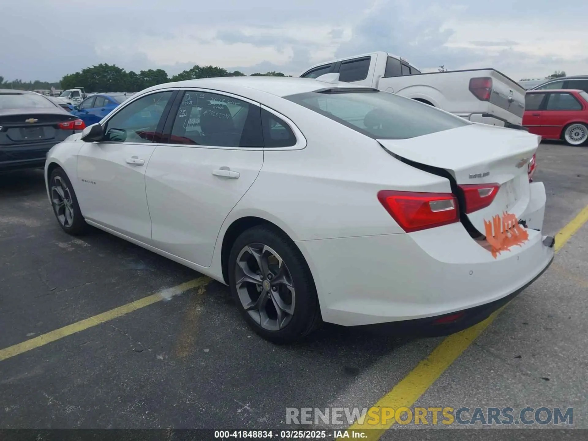 3 Photograph of a damaged car 1G1ZD5ST8RF222126 CHEVROLET MALIBU 2024