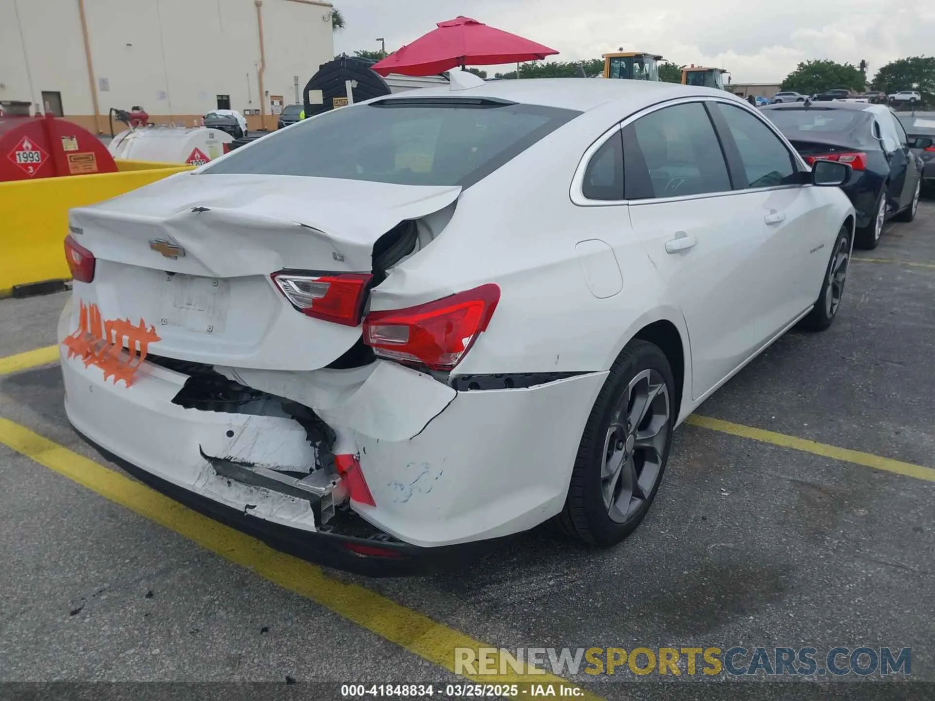4 Photograph of a damaged car 1G1ZD5ST8RF222126 CHEVROLET MALIBU 2024