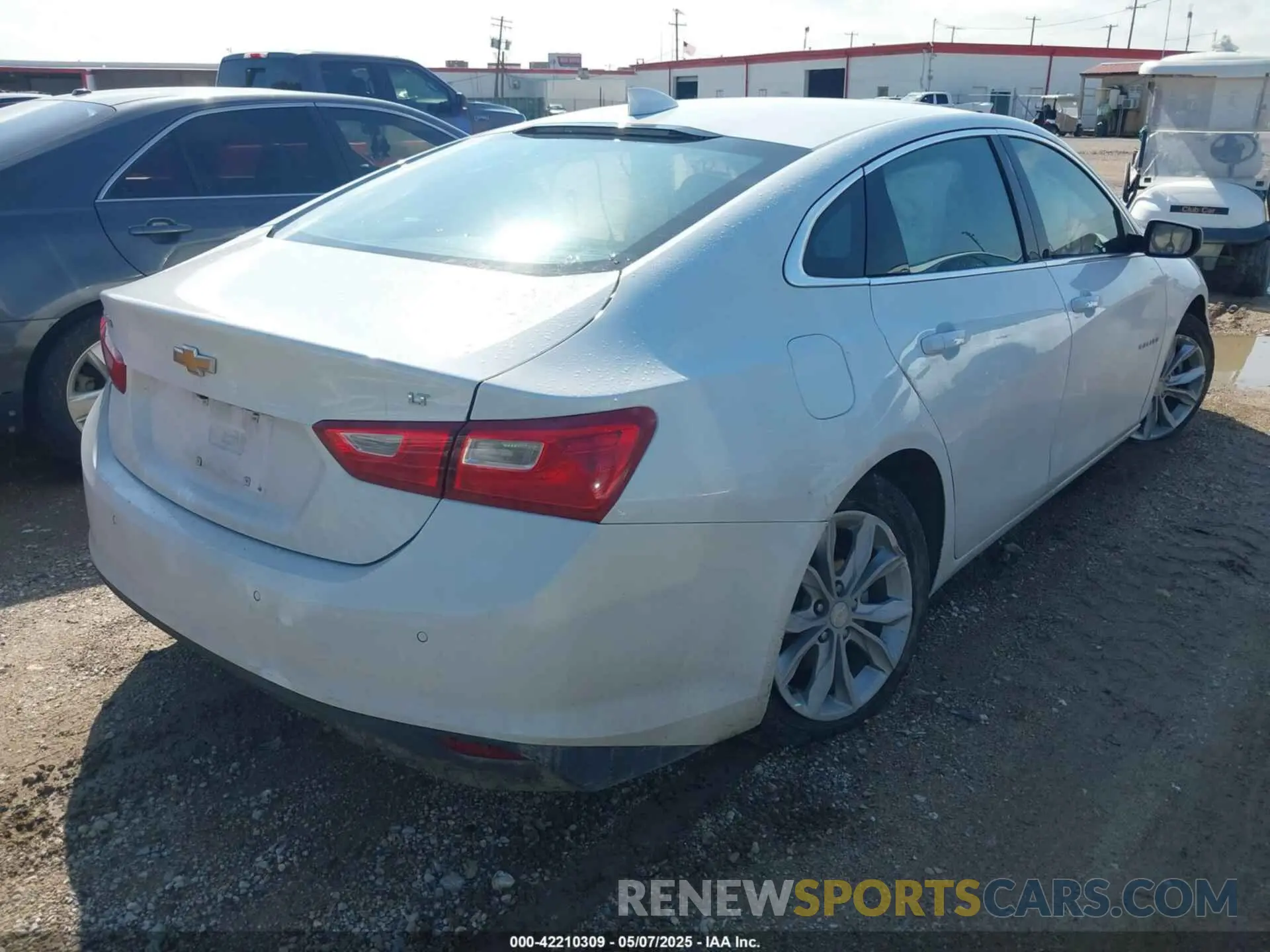 4 Photograph of a damaged car 1G1ZD5ST8RF222711 CHEVROLET MALIBU 2024
