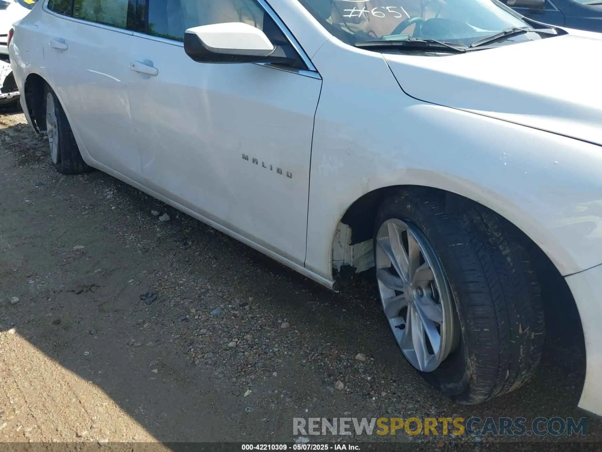 6 Photograph of a damaged car 1G1ZD5ST8RF222711 CHEVROLET MALIBU 2024