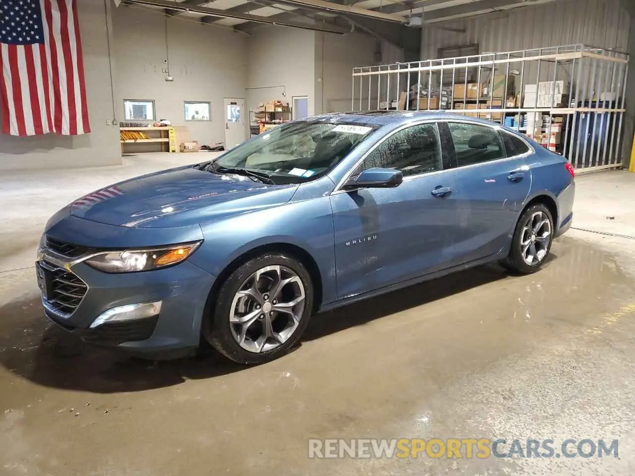 1 Photograph of a damaged car 1G1ZD5ST8RF228542 CHEVROLET MALIBU 2024