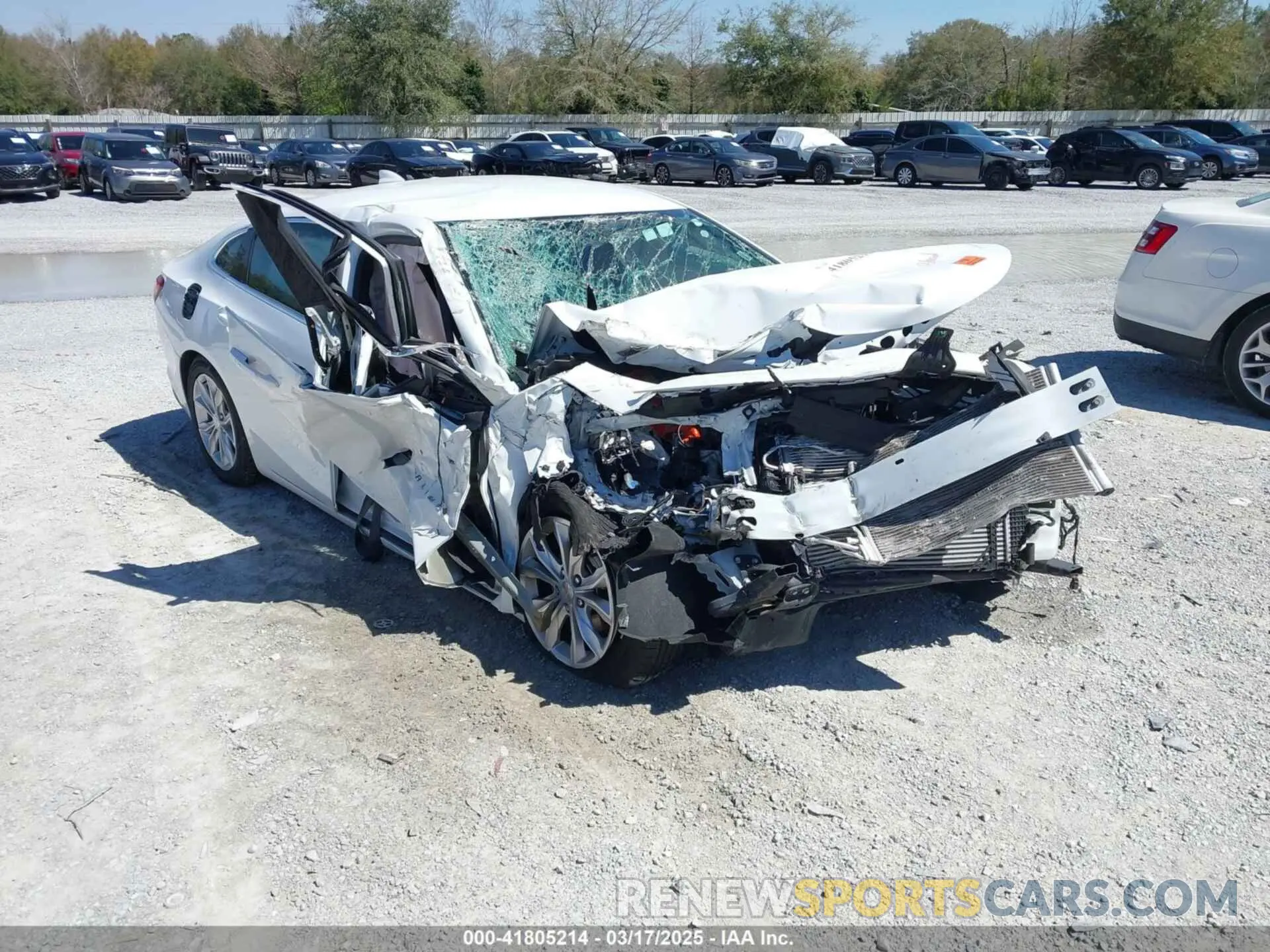 1 Photograph of a damaged car 1G1ZD5ST9RF114940 CHEVROLET MALIBU 2024