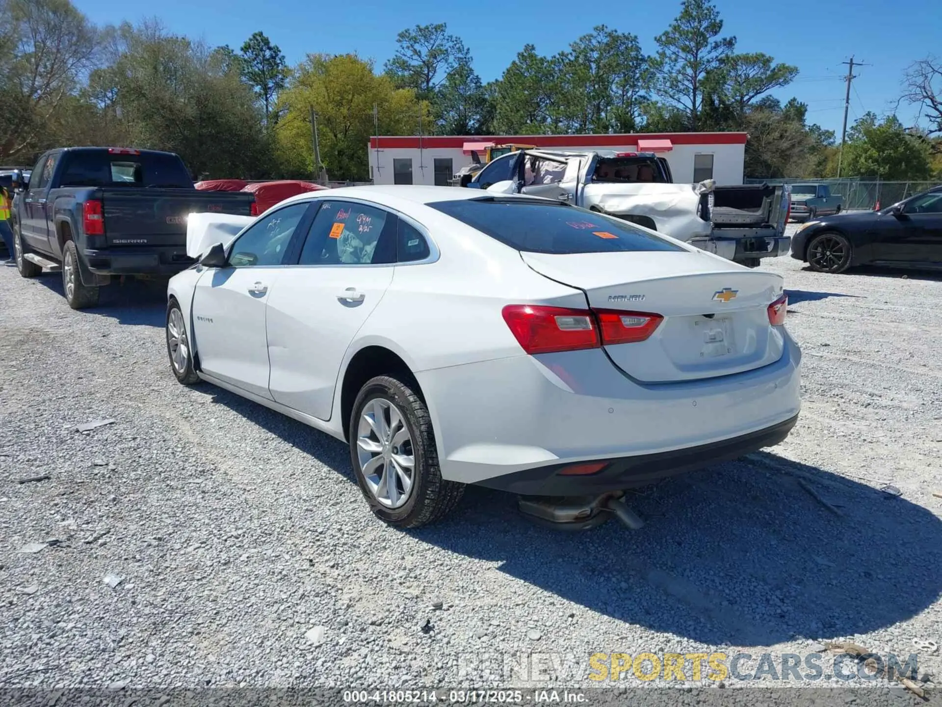 3 Photograph of a damaged car 1G1ZD5ST9RF114940 CHEVROLET MALIBU 2024