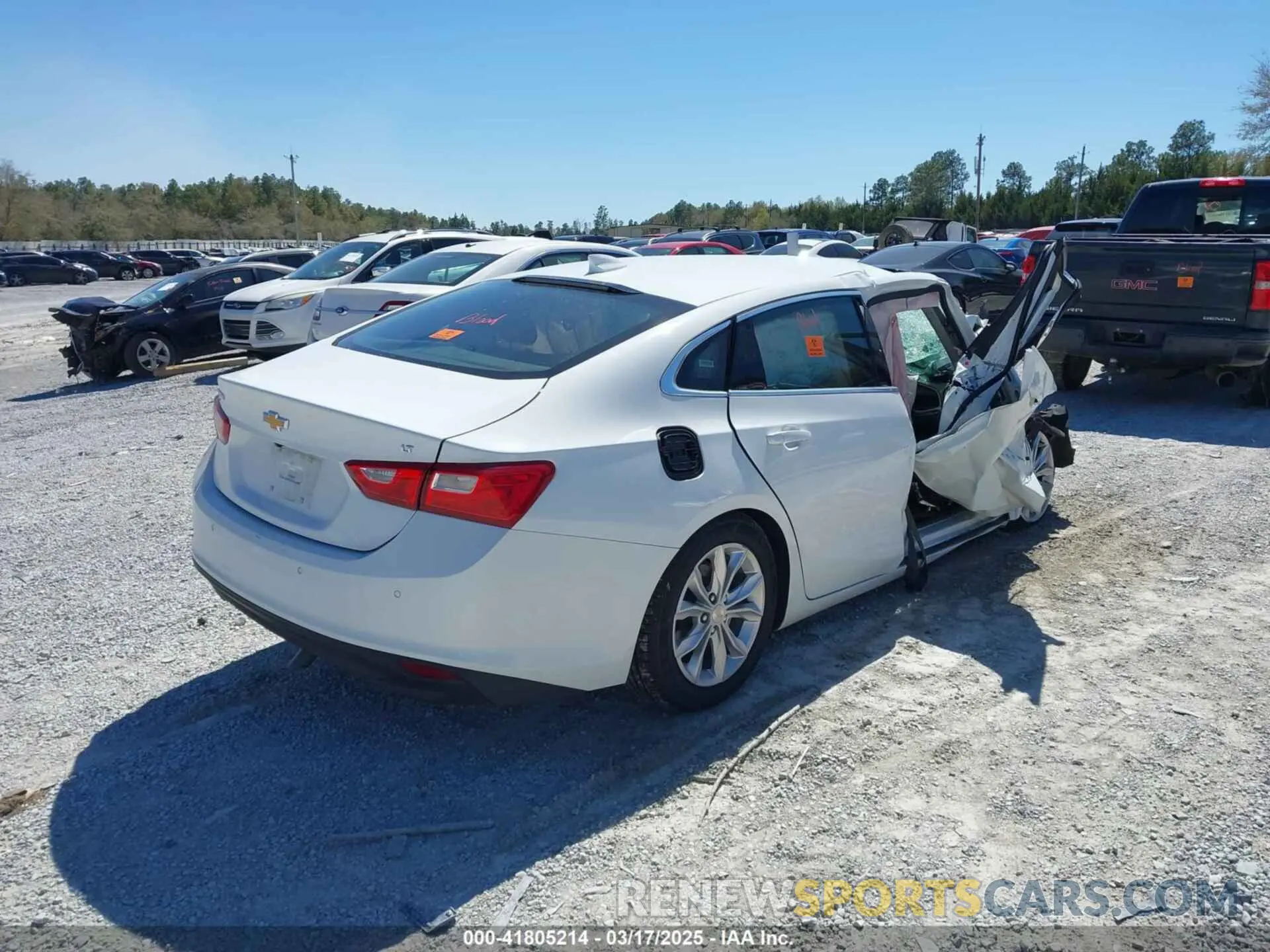 4 Photograph of a damaged car 1G1ZD5ST9RF114940 CHEVROLET MALIBU 2024