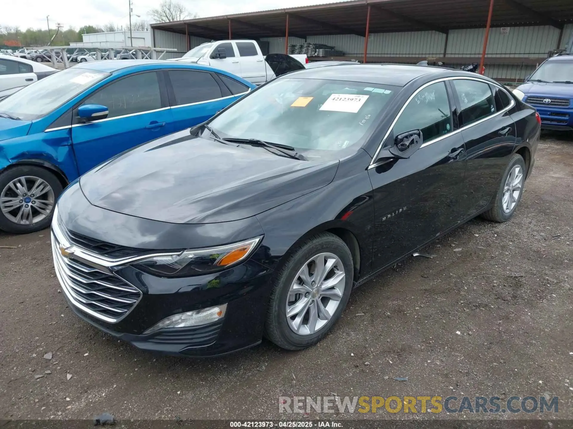 2 Photograph of a damaged car 1G1ZD5ST9RF115067 CHEVROLET MALIBU 2024