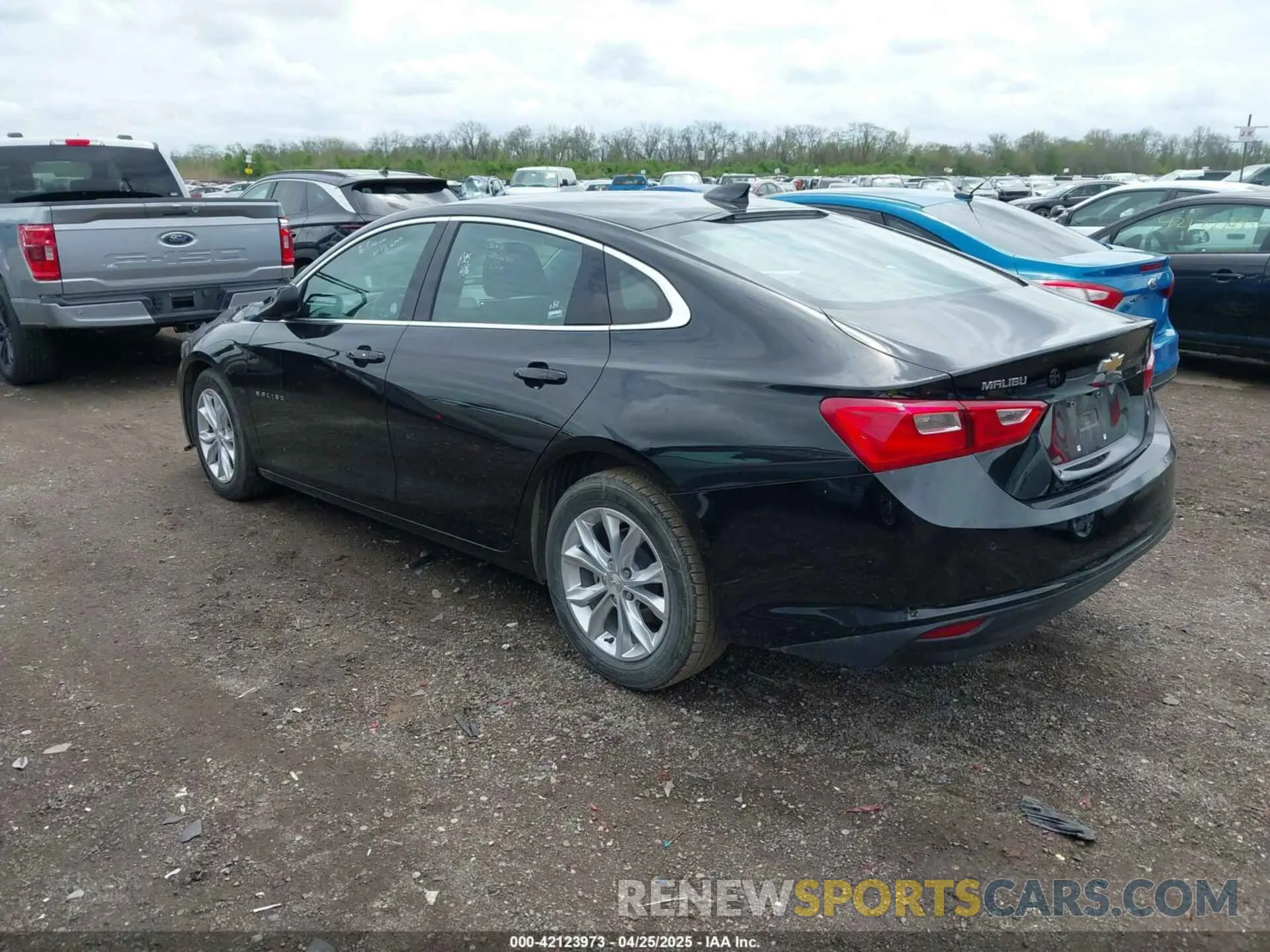 3 Photograph of a damaged car 1G1ZD5ST9RF115067 CHEVROLET MALIBU 2024