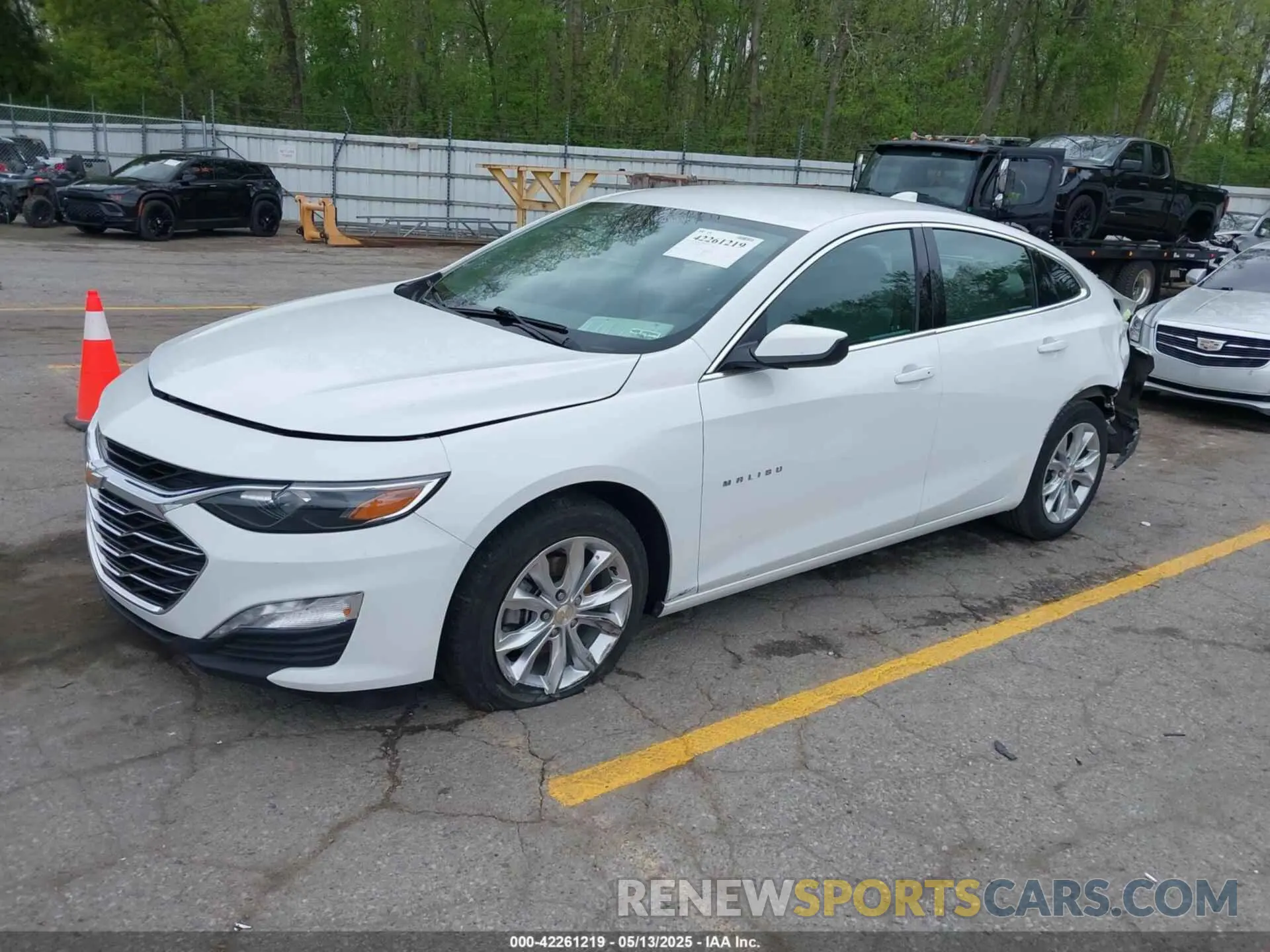 2 Photograph of a damaged car 1G1ZD5ST9RF127736 CHEVROLET MALIBU 2024