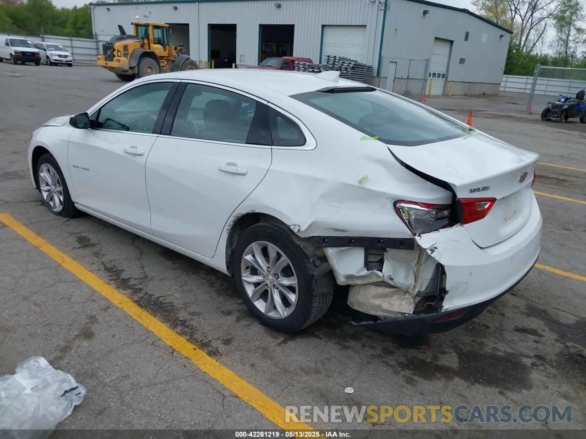 3 Photograph of a damaged car 1G1ZD5ST9RF127736 CHEVROLET MALIBU 2024