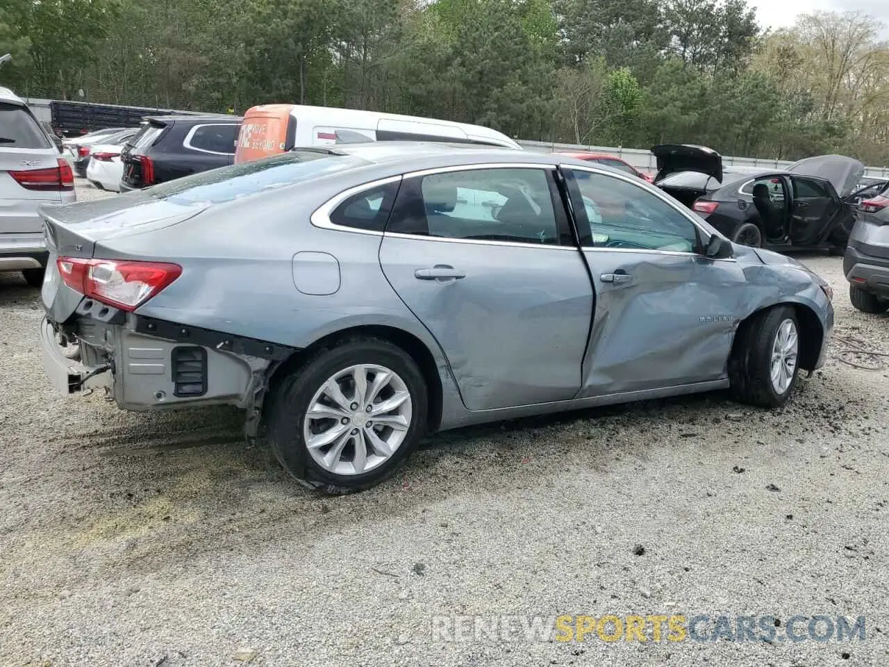 3 Photograph of a damaged car 1G1ZD5ST9RF138896 CHEVROLET MALIBU 2024