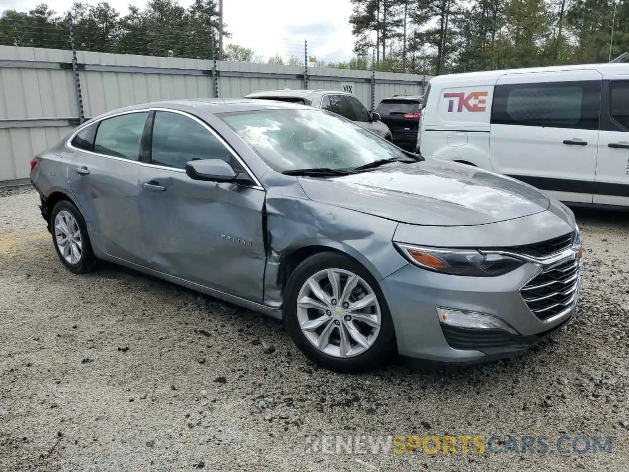 4 Photograph of a damaged car 1G1ZD5ST9RF138896 CHEVROLET MALIBU 2024