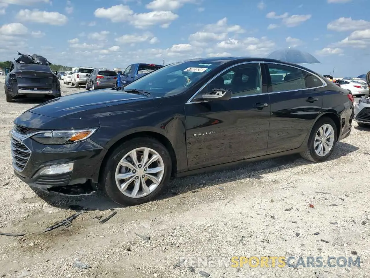 1 Photograph of a damaged car 1G1ZD5ST9RF146867 CHEVROLET MALIBU 2024