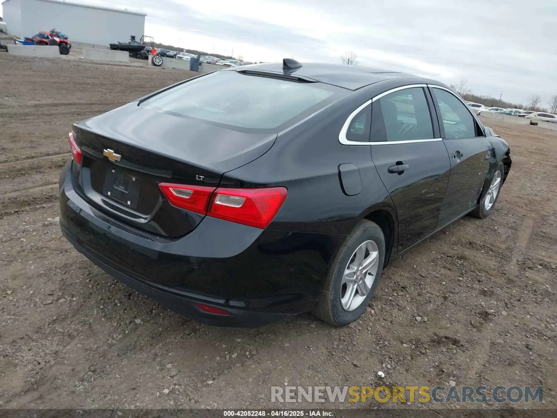 4 Photograph of a damaged car 1G1ZD5ST9RF151034 CHEVROLET MALIBU 2024