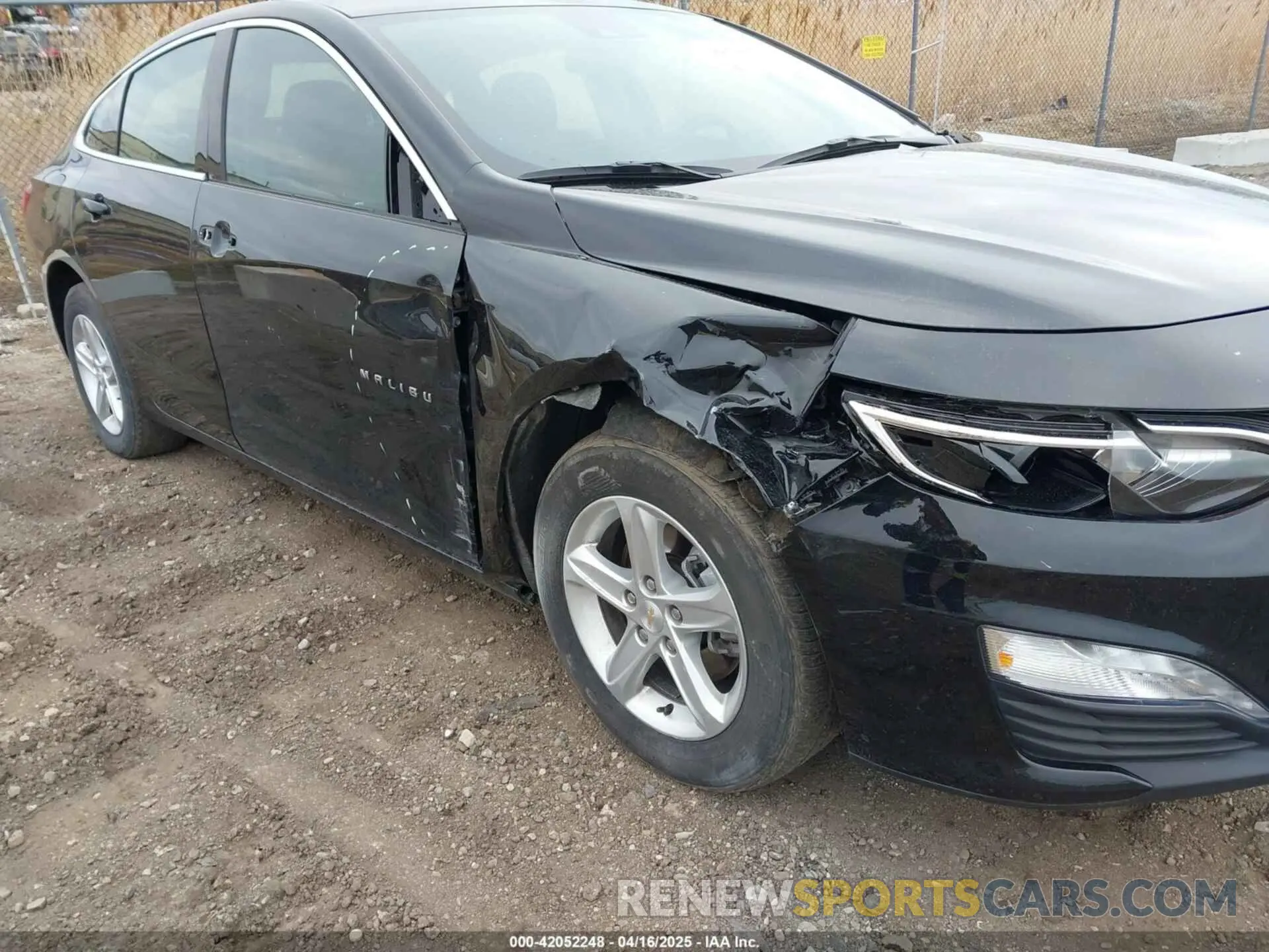 6 Photograph of a damaged car 1G1ZD5ST9RF151034 CHEVROLET MALIBU 2024