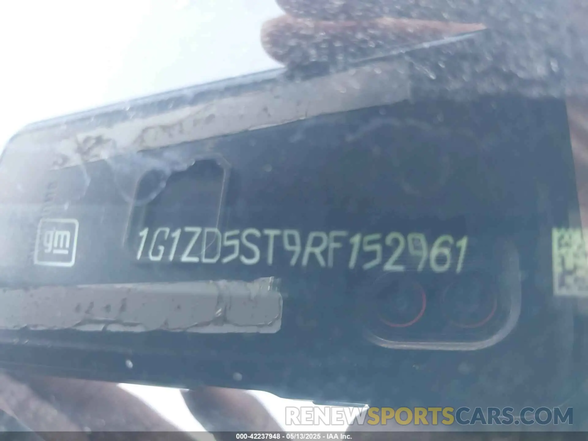 9 Photograph of a damaged car 1G1ZD5ST9RF152961 CHEVROLET MALIBU 2024