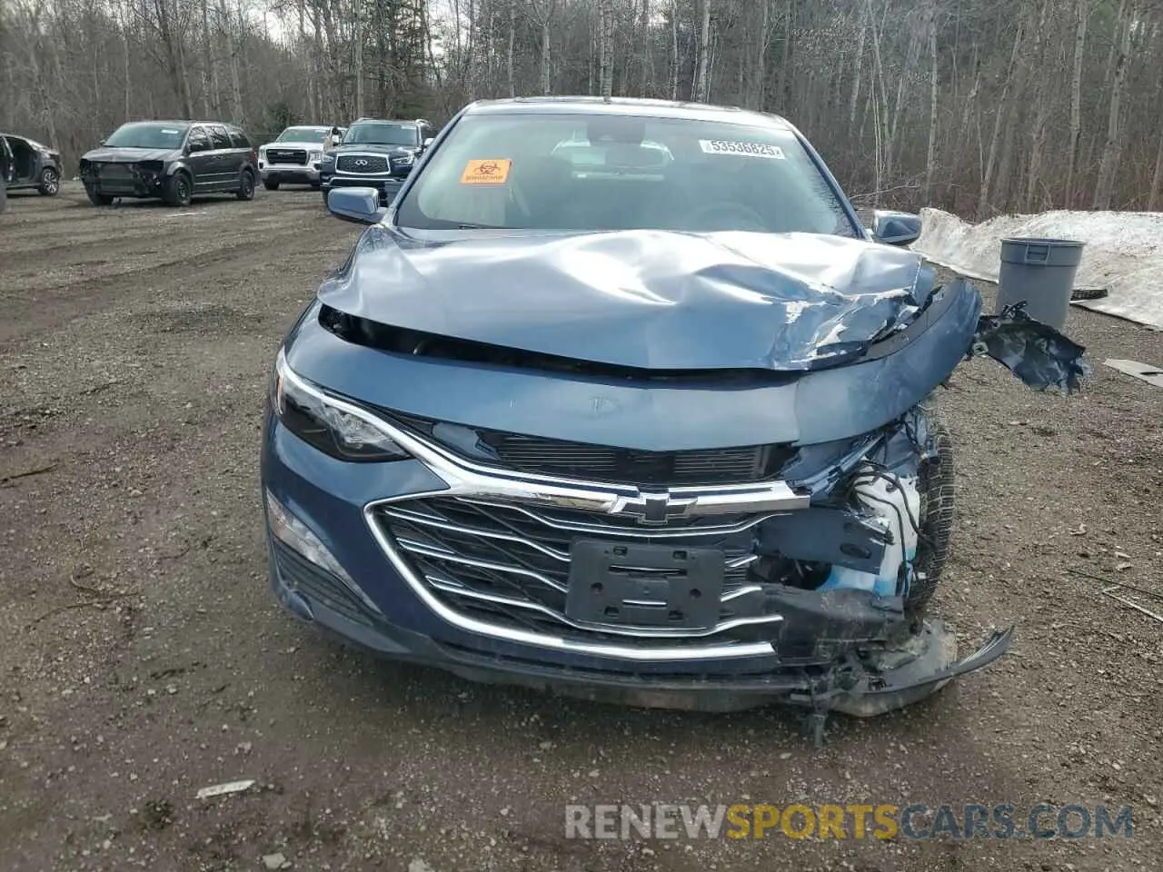 5 Photograph of a damaged car 1G1ZD5ST9RF158503 CHEVROLET MALIBU 2024