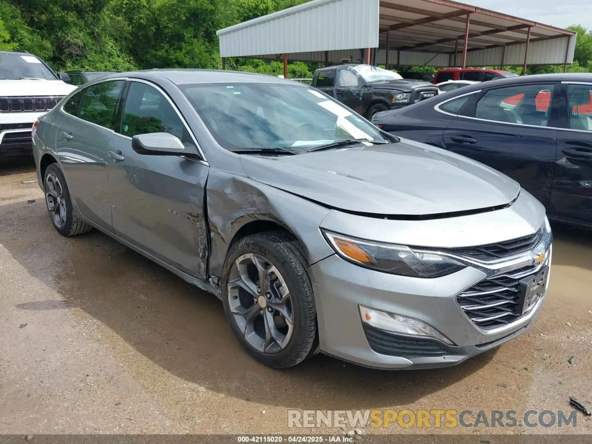 1 Photograph of a damaged car 1G1ZD5ST9RF161255 CHEVROLET MALIBU 2024