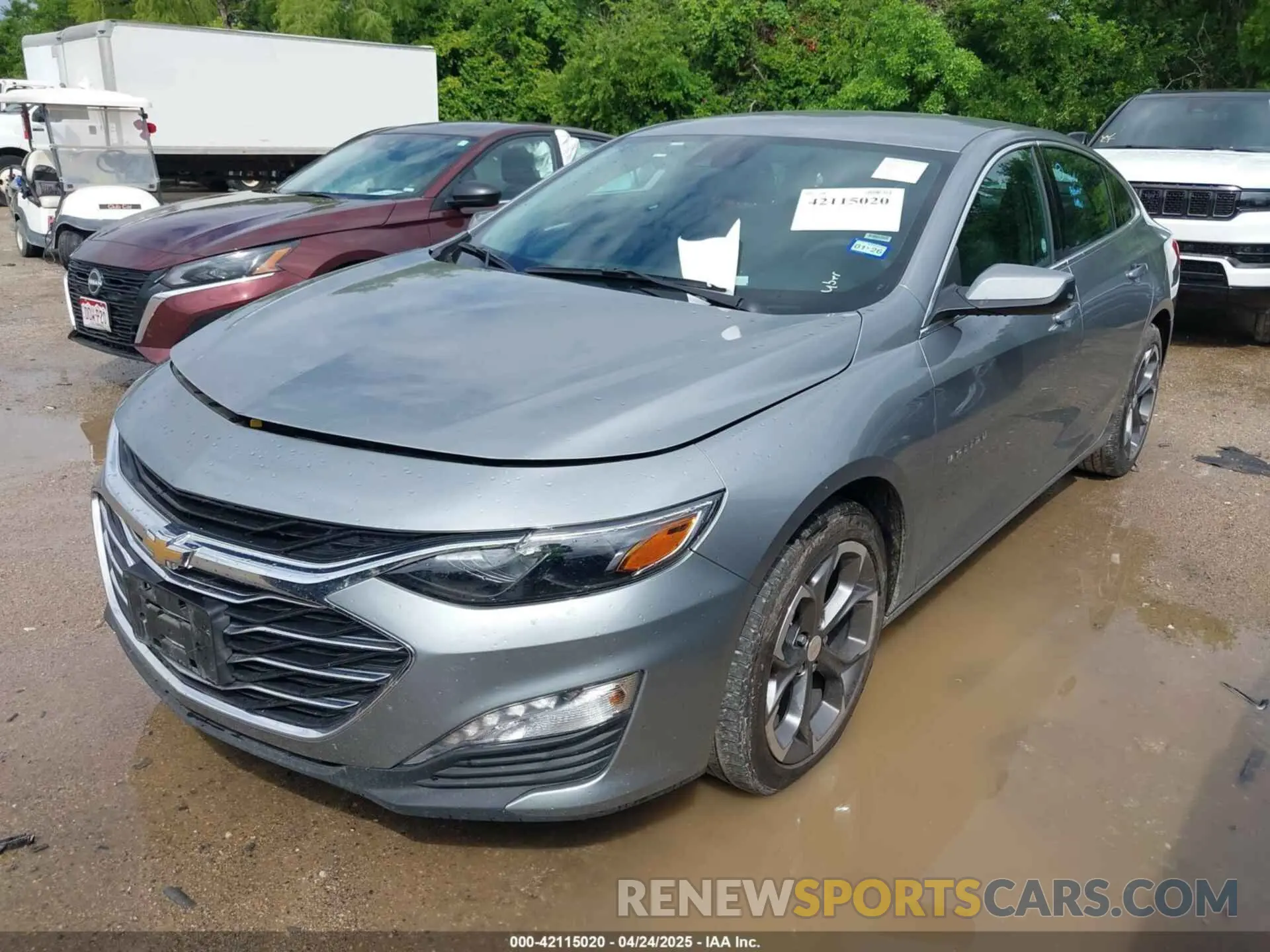 2 Photograph of a damaged car 1G1ZD5ST9RF161255 CHEVROLET MALIBU 2024