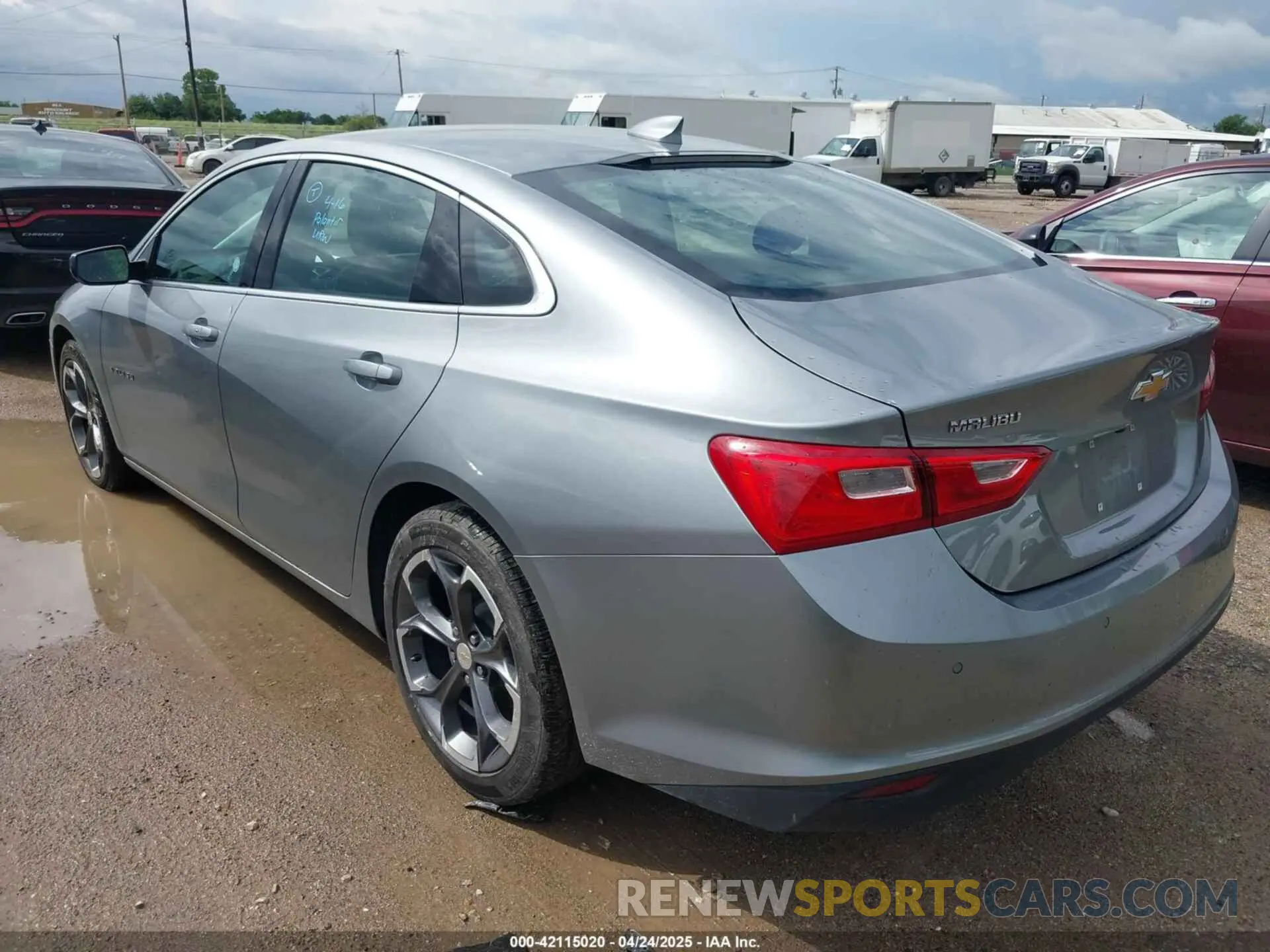3 Photograph of a damaged car 1G1ZD5ST9RF161255 CHEVROLET MALIBU 2024