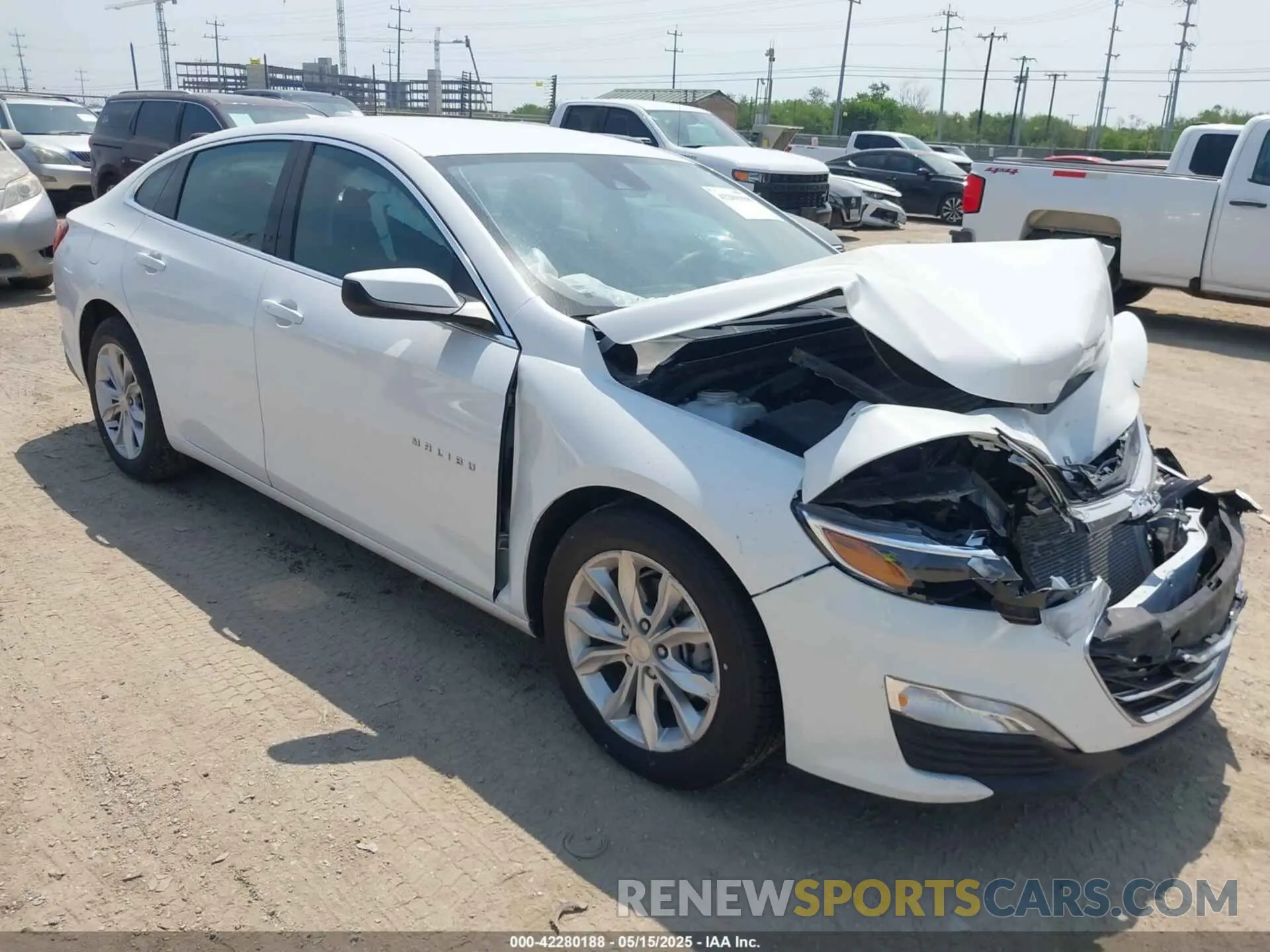 1 Photograph of a damaged car 1G1ZD5ST9RF161675 CHEVROLET MALIBU 2024