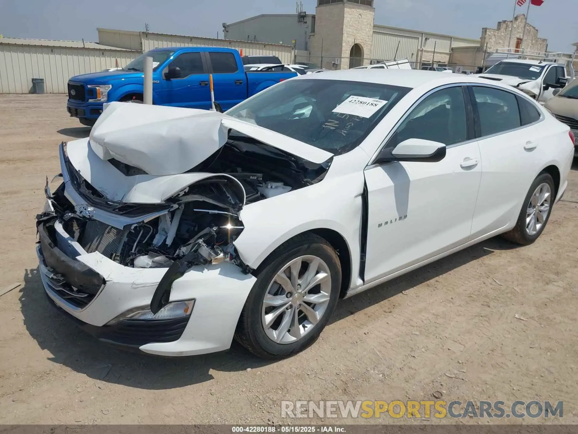 2 Photograph of a damaged car 1G1ZD5ST9RF161675 CHEVROLET MALIBU 2024