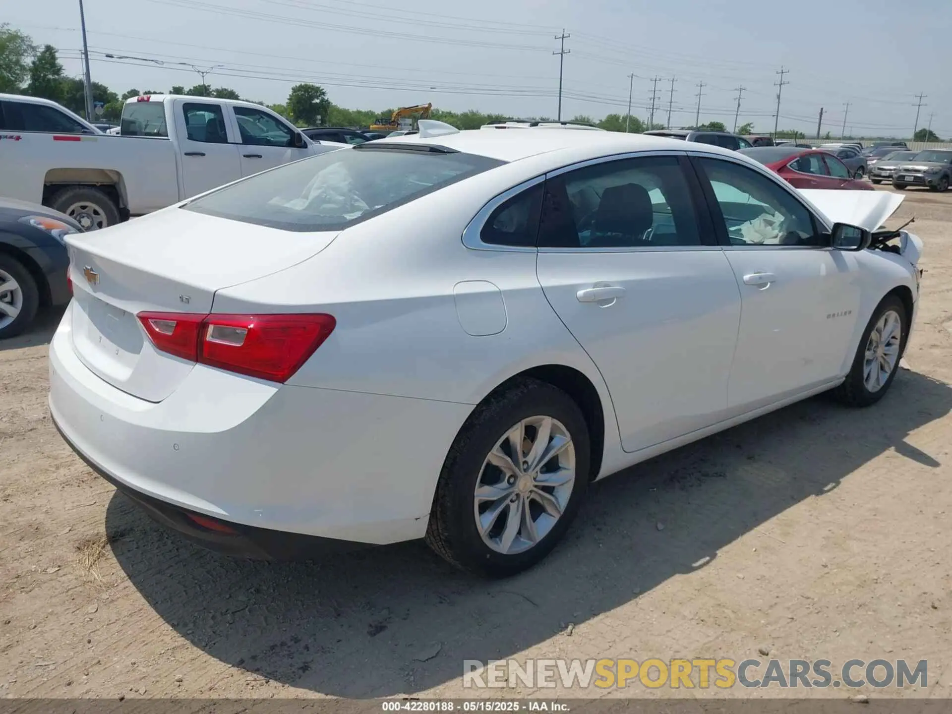 4 Photograph of a damaged car 1G1ZD5ST9RF161675 CHEVROLET MALIBU 2024