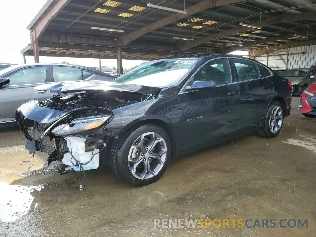 1 Photograph of a damaged car 1G1ZD5ST9RF171414 CHEVROLET MALIBU 2024