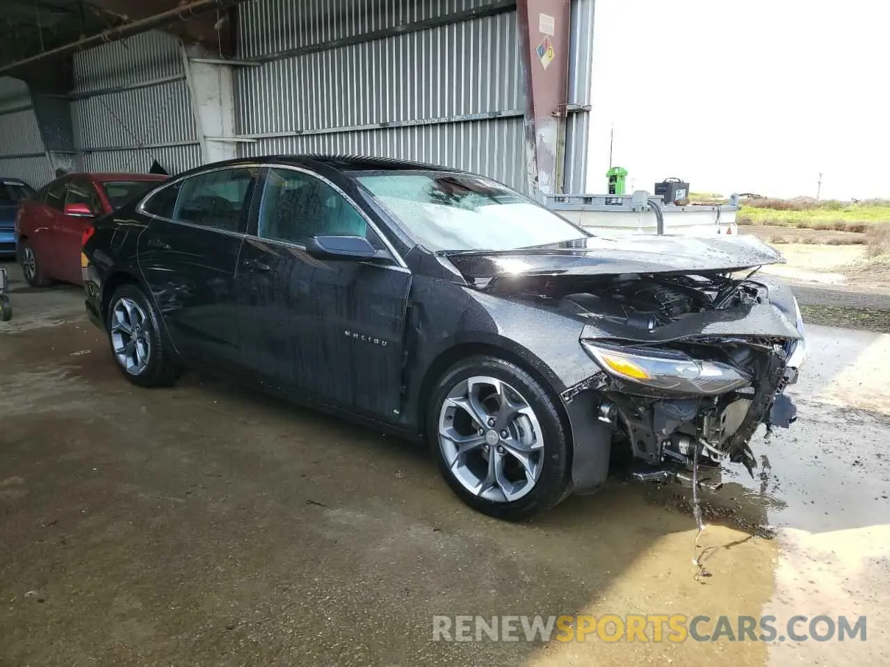4 Photograph of a damaged car 1G1ZD5ST9RF171414 CHEVROLET MALIBU 2024