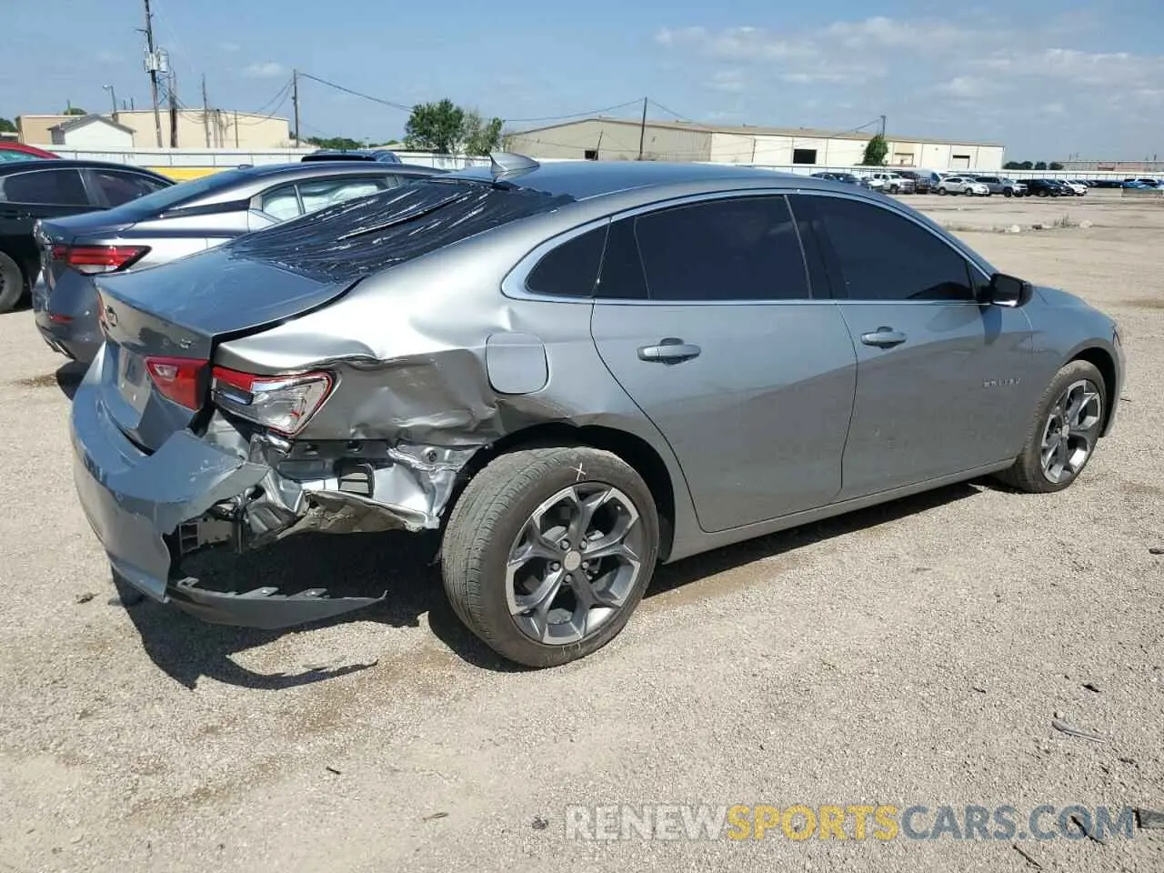 3 Photograph of a damaged car 1G1ZD5ST9RF173020 CHEVROLET MALIBU 2024