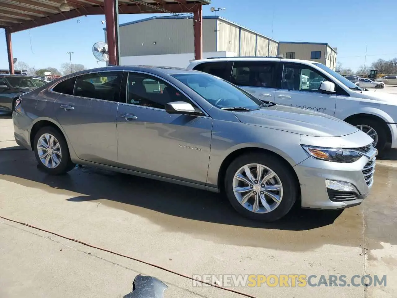 4 Photograph of a damaged car 1G1ZD5ST9RF184910 CHEVROLET MALIBU 2024