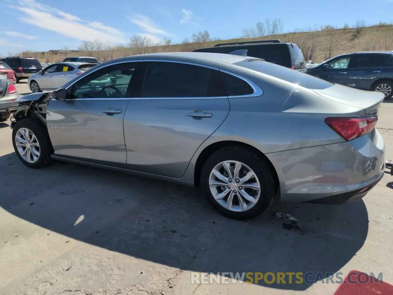 2 Photograph of a damaged car 1G1ZD5ST9RF191047 CHEVROLET MALIBU 2024